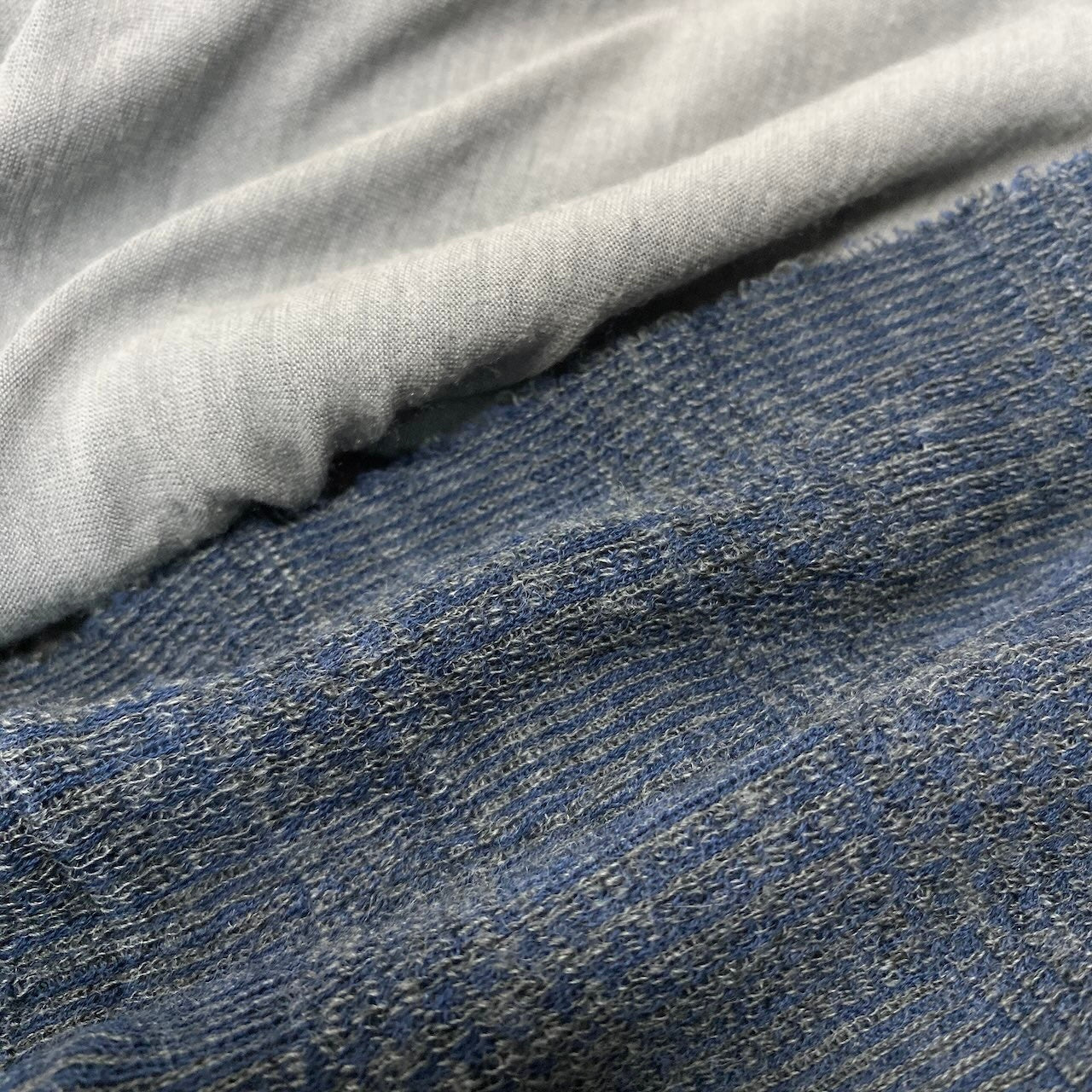 71e8 Yohji Yamamoto ヨウジヤマモト 変形ニットカーディガン コットンウールカーディガン 日本製 FR-T08-151 2サイズ ネイビー グレー メンズ 男性用u02t