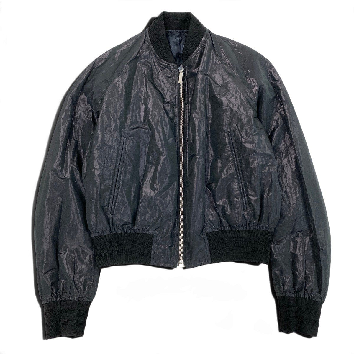 j13 【極美品】DIOR Homme ボンバージャケット オブリーク リバーシブル 46サイズ ブラック ポリエステル100％ メンズ 男性用k02i