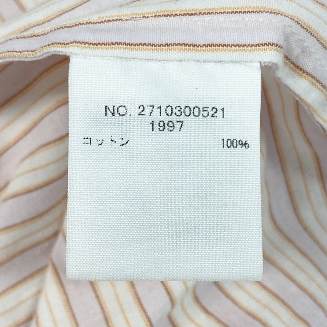 1j27《美品》TEN×RON HERMAN テンロンハーマン カフタンドレスワンピース シャツワンピース ロング丈 ストライプ 2710300521 マルチカラー レディースu02t