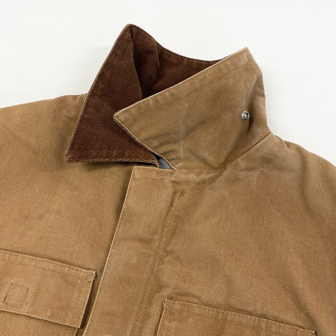 78a4 Carhartt カーハート Traditional Arctic Duck Coat トラディショナル ダックコート ジャケット USA製 C03 BRN 48 キャメル コットン