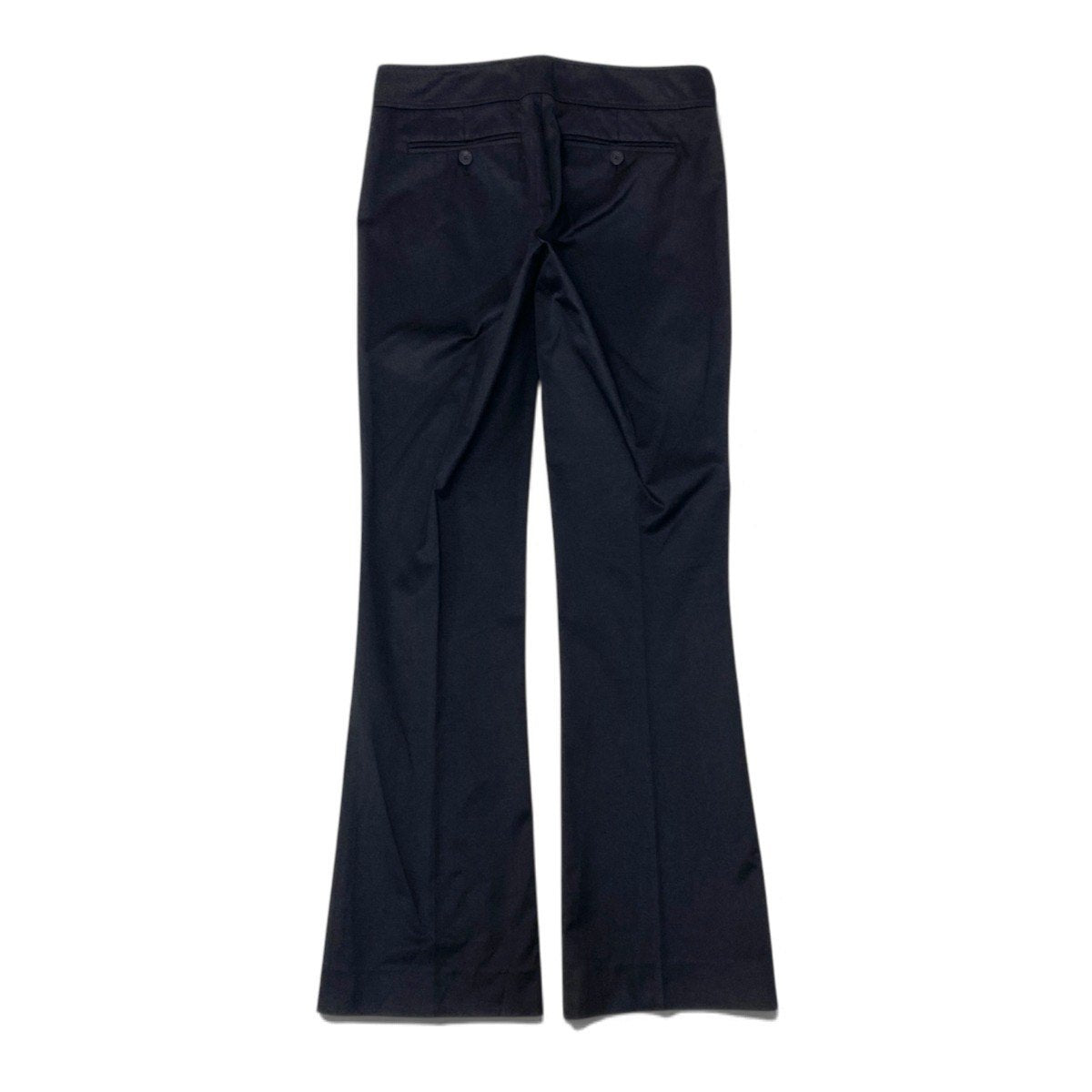 66j4 GUCCI グッチ 2005年 スラックス ベルトデザイン イタリア製 38サイズ ブラック レディース 女性用u02t