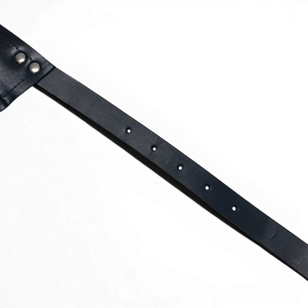 g7 COMME des GARCONS コムデギャルソン レザーショルダーベルト 甲冑ベルト ブラック レザー Leather Shoulder Beltt18r