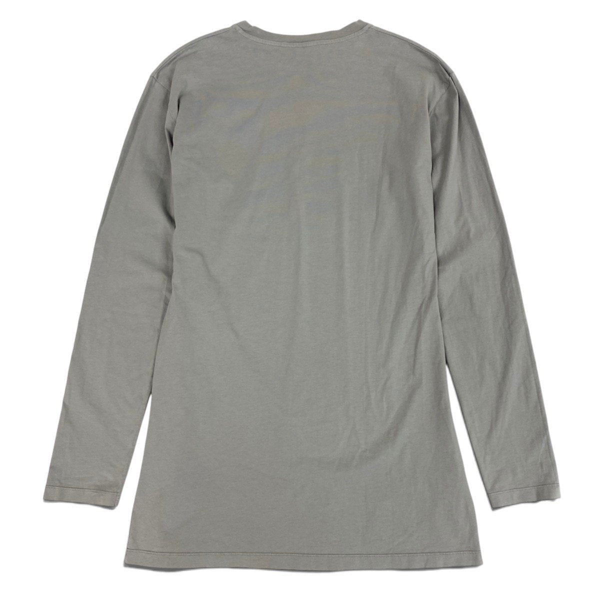 Ii4 【未使用タグ付】 miu miu ミュウミュウ 2024年 ロゴTシャツ カットソー サイズM グレー コットン100％ レディースk02i