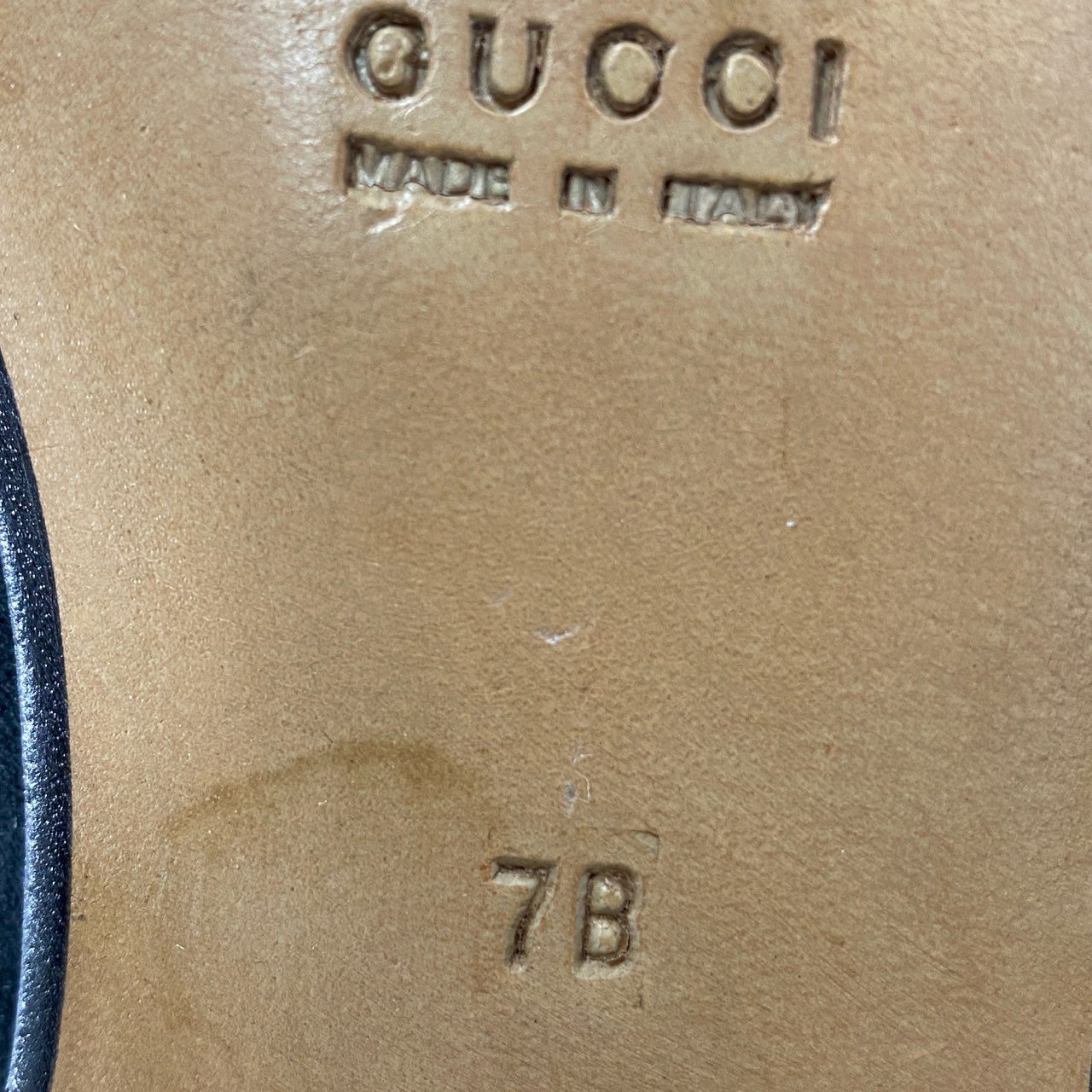 7f11 GUCCI グッチ ホースビットローファー スエード シューズ スリッポン スウェード レザー イタリア製 7B ブラック