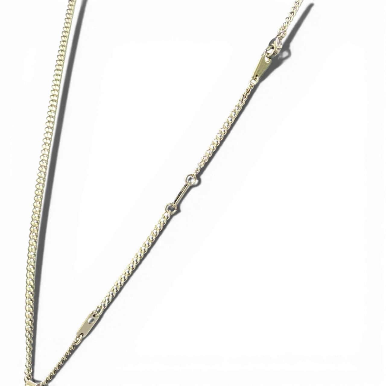 c4 【美品】LOUIS VUITTON ルイヴィトン ペンダント モノグラム ロウ M02254 ネックレス ユニセックスta1