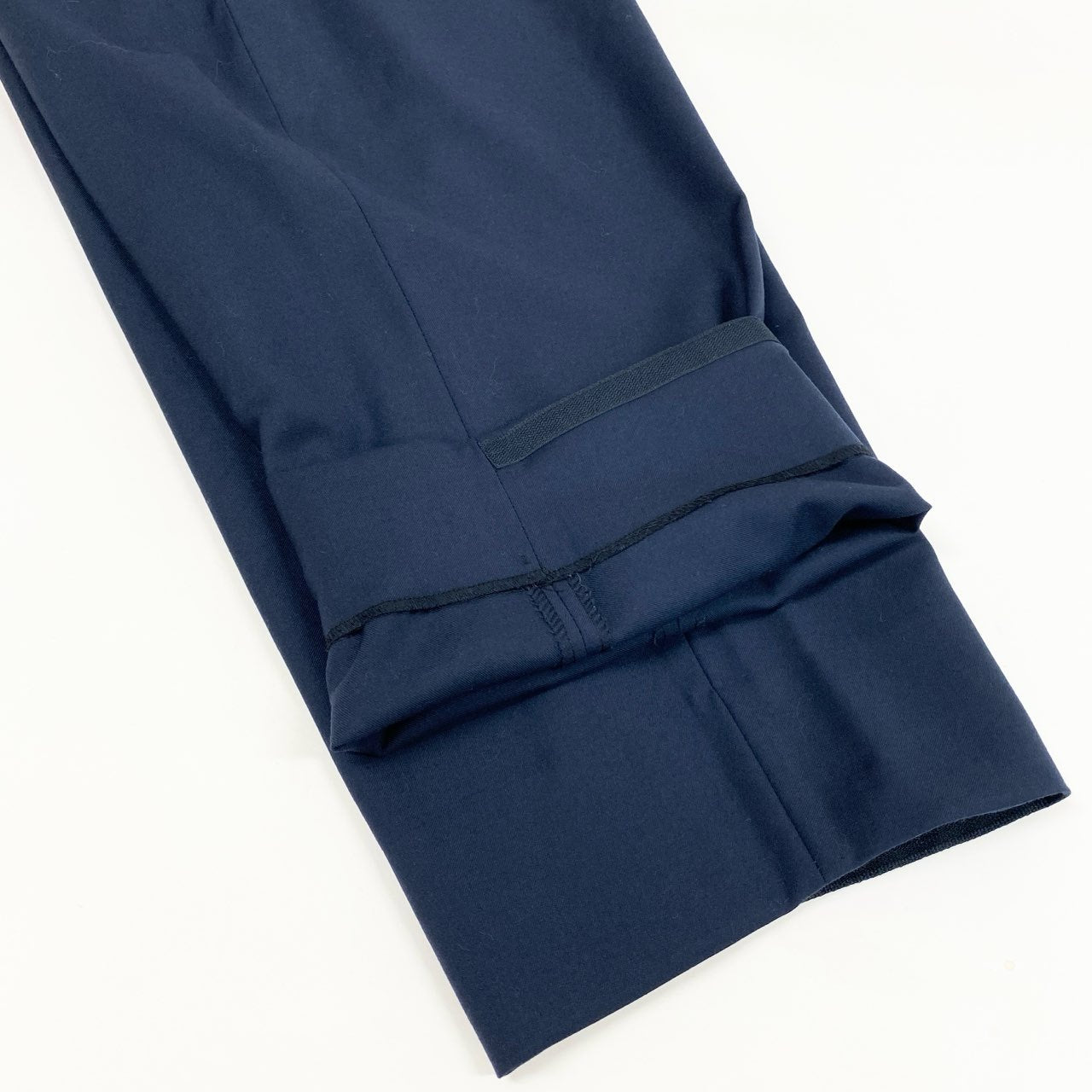 37a19 【美品】 GIANNI VERSACE ジャンニ ヴェルサーチ セットアップスーツ ダブルブレスト フォーマル テーラードジャケット タックパンツ イタリア製 メンズ 紳士服 サイズ50 ネイビー ウール100％u02t