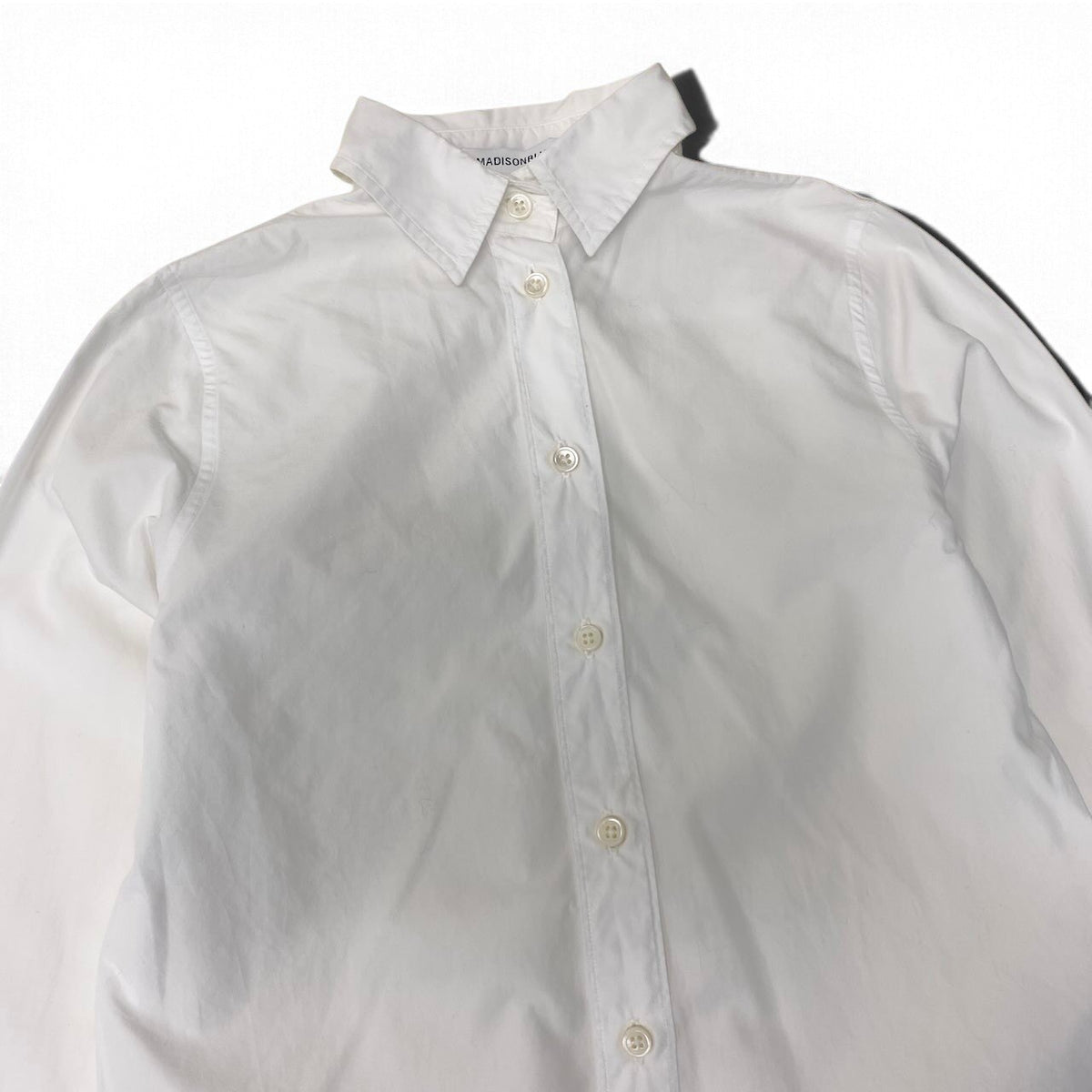 25i27 MADISONBLUE コットンシャツ  シャツブラウス 日本製 XSサイズ ホワイト コットン100％ レディース 女性用u02t