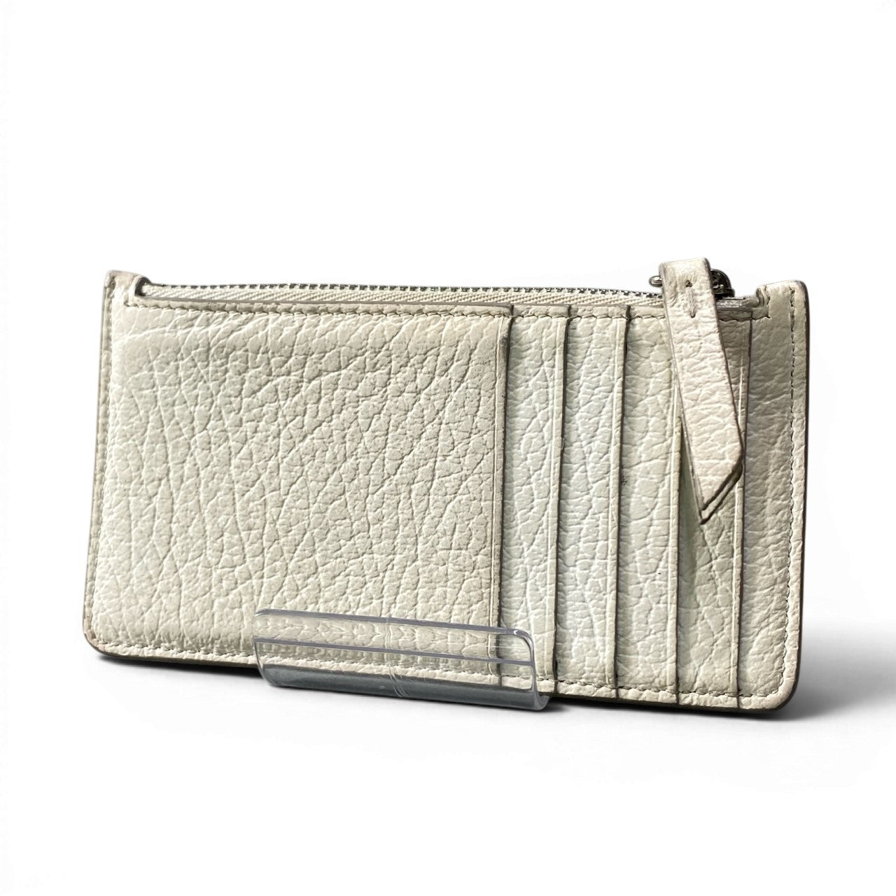 d23 Maison Margiela メゾンマルジェラ 4ステッチ フラグメントケース カードケース 財布  S56UI0143 P0399 T1003 ホワイト レザー ユニセックスu02t