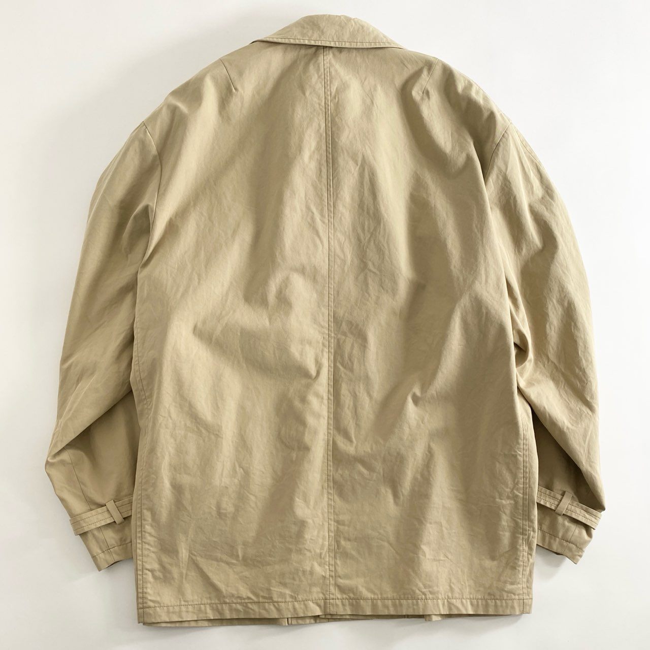 79j1 AURALEE オーラリー 23SS FINX HARD TWIST GABARDINE BLOUSON ギャバジンブルゾン ジャケット 5 ベージュ 日本製