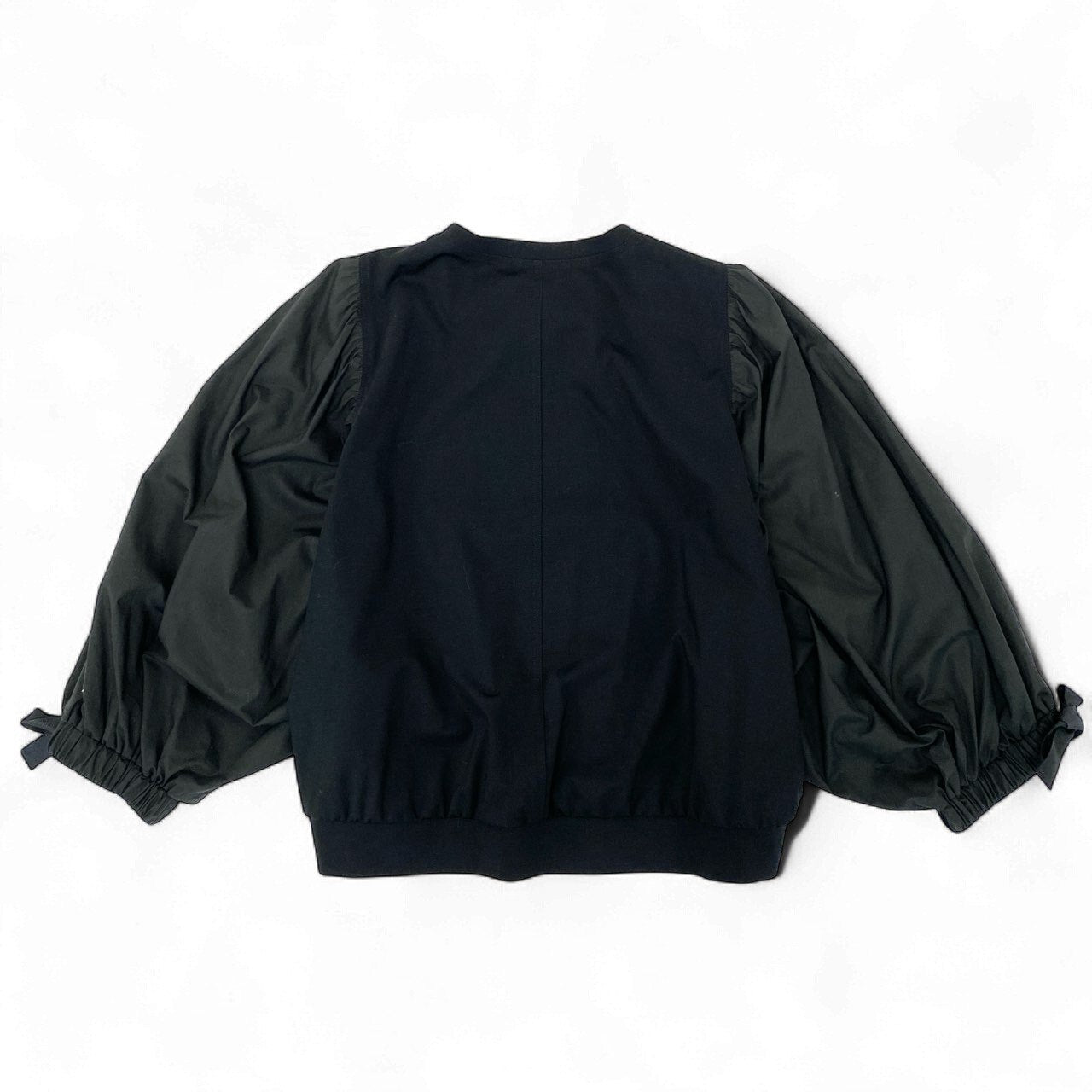 18k20 TOKUKO 1er VOL トクコプルミエヴォル ノーカラージャケット ブルゾン フルジップ ドルマンスリーブ○ レディース 女性用 9 ブラックu02t