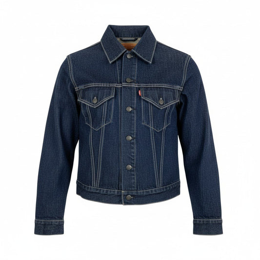 39L15 【美品】LEVIS リーバイス 90's デニムジャケット Gジャン アウター 71557-02 36サイズ インディゴ コットン100％ メンズo07t