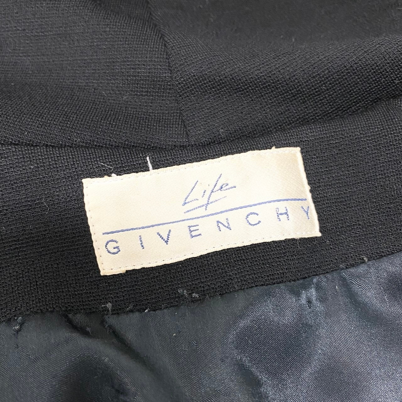 84c27 GIVENCHY ジバンシー フーディーコート ウールコート ウエストベルト 千鳥格子 アウター アイボリー ブラック レディース 女性用u02t