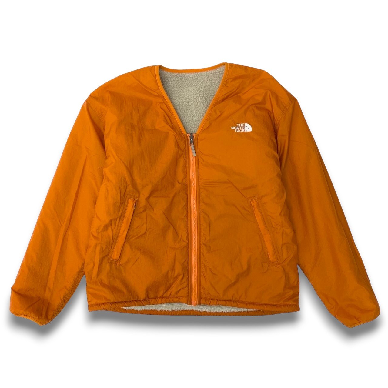 57c10 THE NORTH FACE ザ ノースフェイス エクストリーム パイル リバーシブル ボアカーディガン サイズM メンズ レトロX アウター ブルゾンk02i