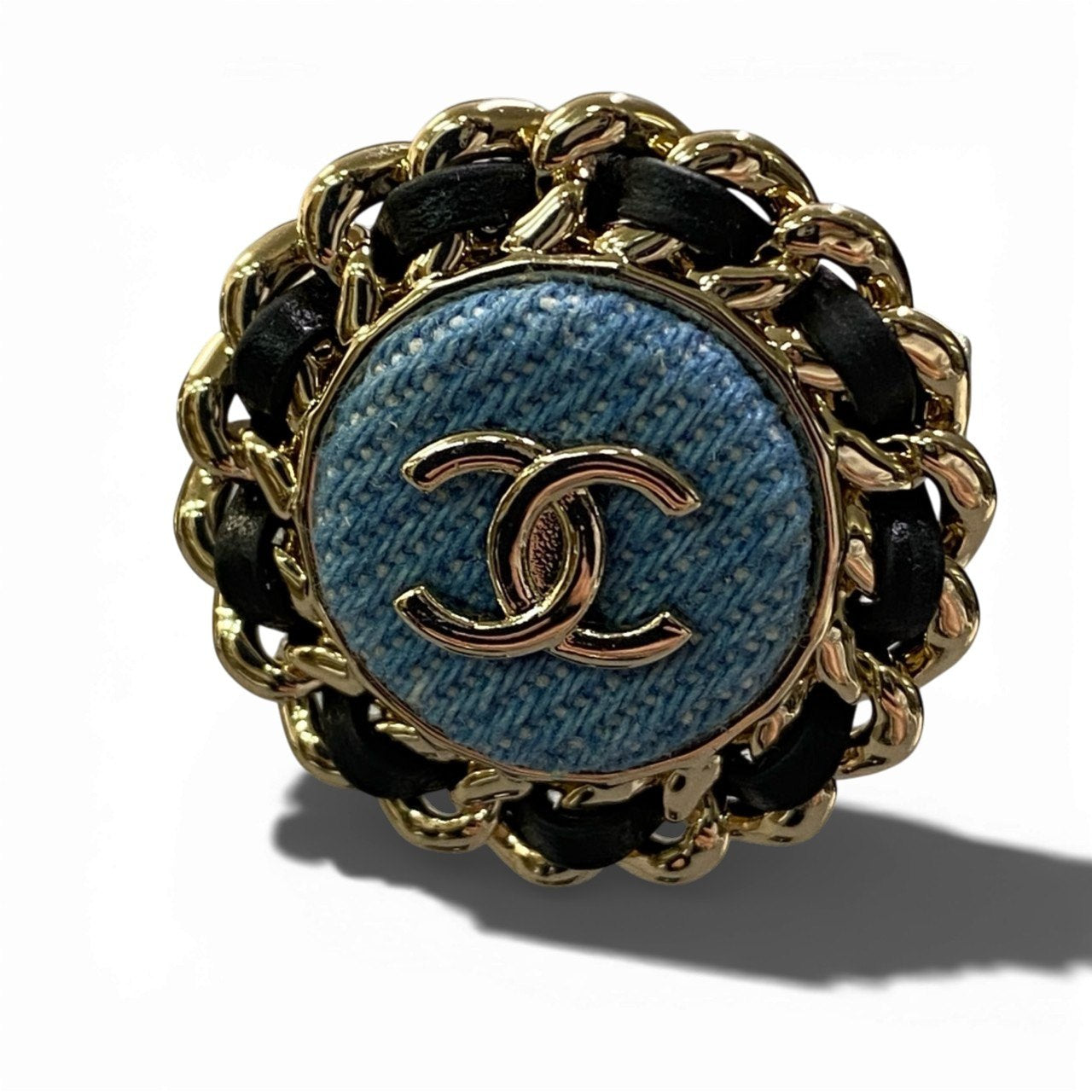 c4 CHANEL シャネル B25 P 2025年 ココマーク デニム素材 ピアス レディース アクセサリーta1