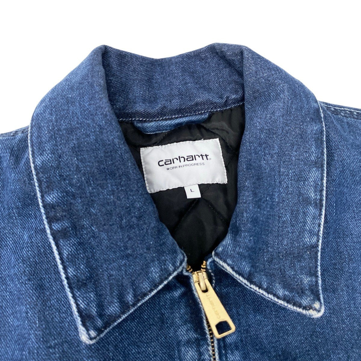 31f18 carhartt カーハート OG DETROIT JACKET デトロイトジャケット サイズL インディゴ デニム オーバーサイズt18r