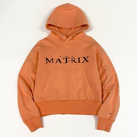 64g4 DELUXE デラックス MATRIX マトリックスコラボ プルオーバー フーディー パーカー タグ付き メンズ 男性用 21SD2584 S コーラルオレンジ コットン100％