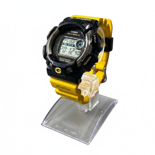 c23 【稼働品】CASIO G-SHOCK カシオ Gショック GW-9102K イエロー 腕時計イルクジ ガルフマン2009 メンズ デジタルウォッチk02i