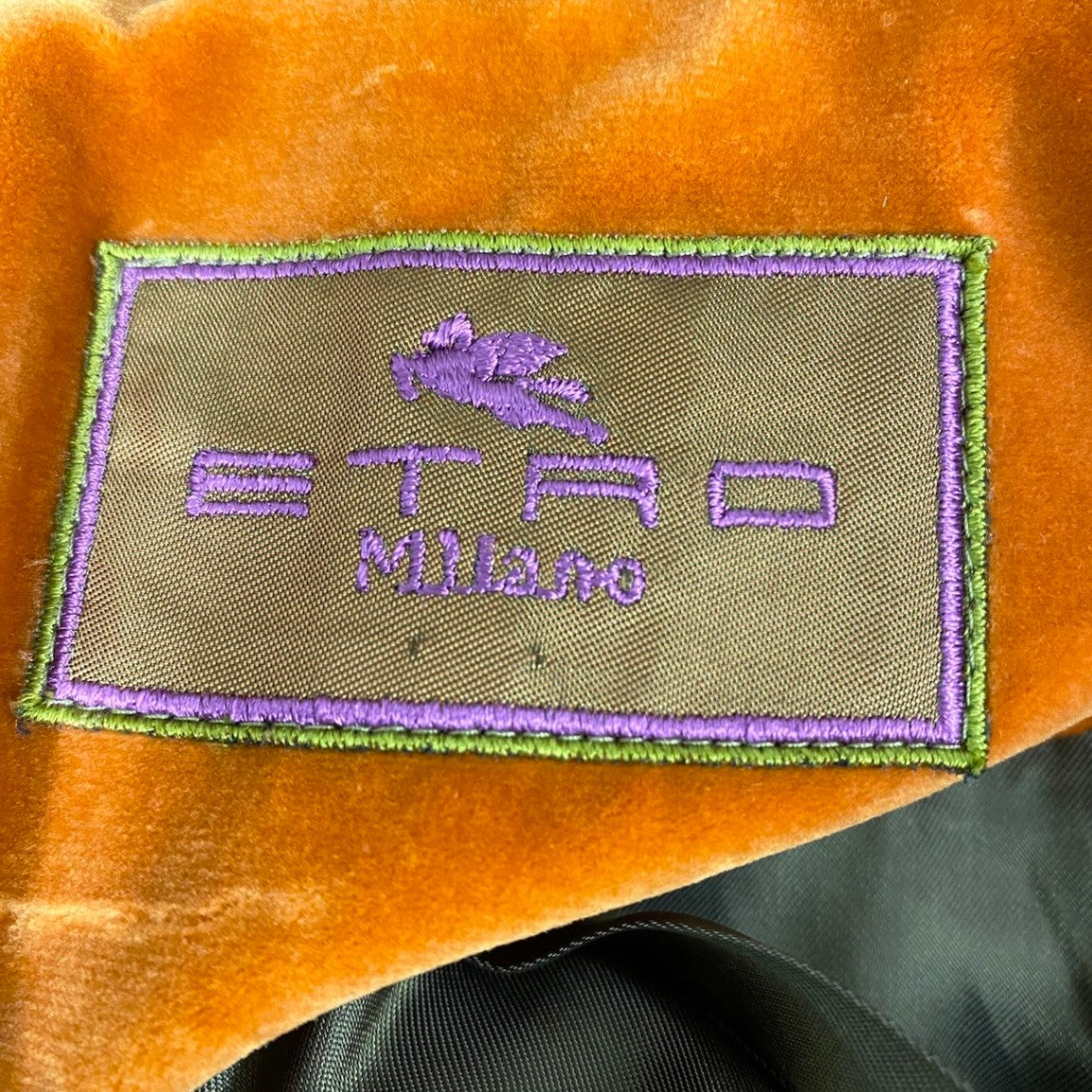 22f17 【美品】 ETRO エトロ コーデュロイジャケット テーラードジャケット ペイズリー柄 サイズ40 マルチカラー レディース 女性用u02t