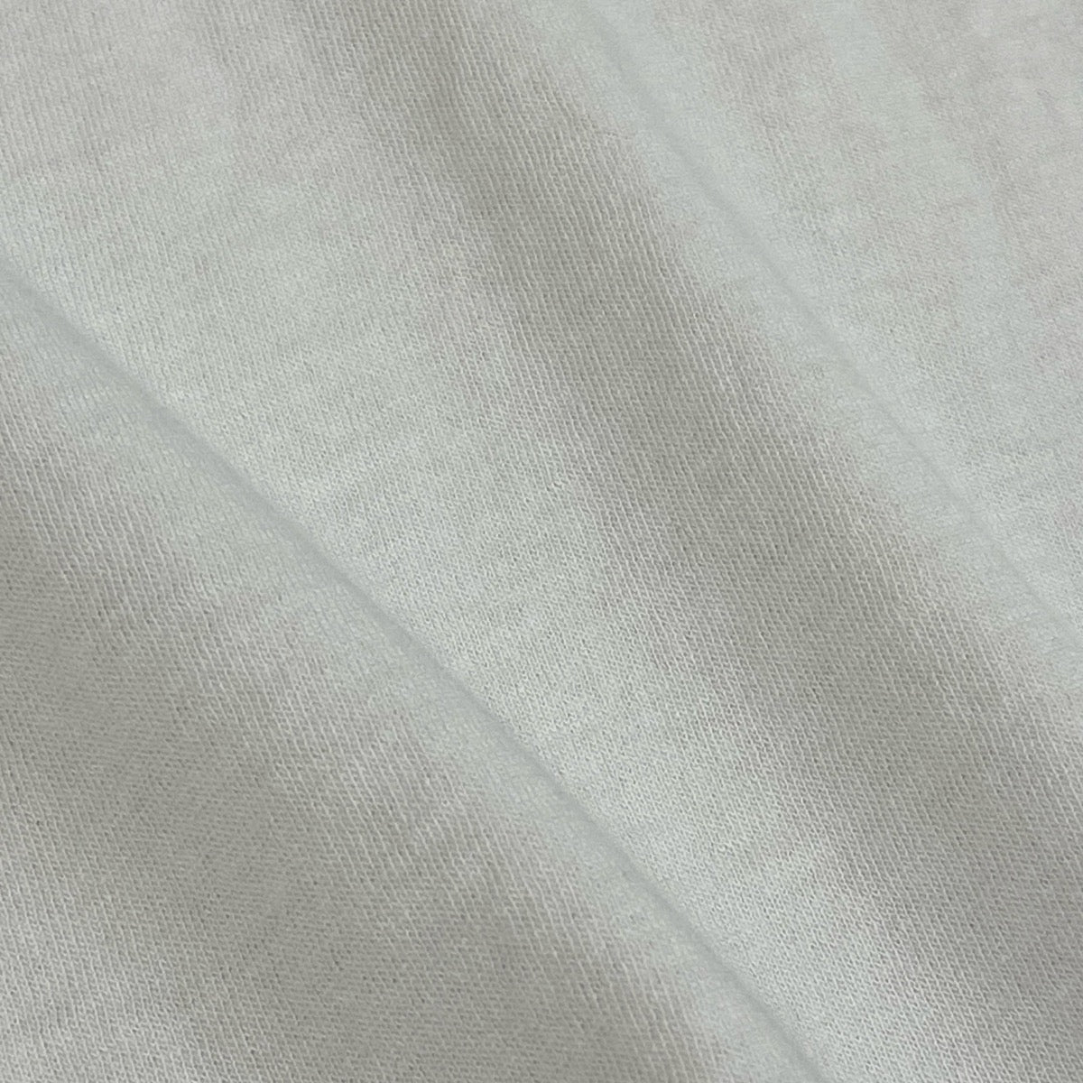 Ee29  SAINT LAURENT サンローラン クロップド丈 クルーネック 半袖Tシャツ YSLロゴ刺繡 サイズL ライトグレー コットン100％ レディース 女性服u02t