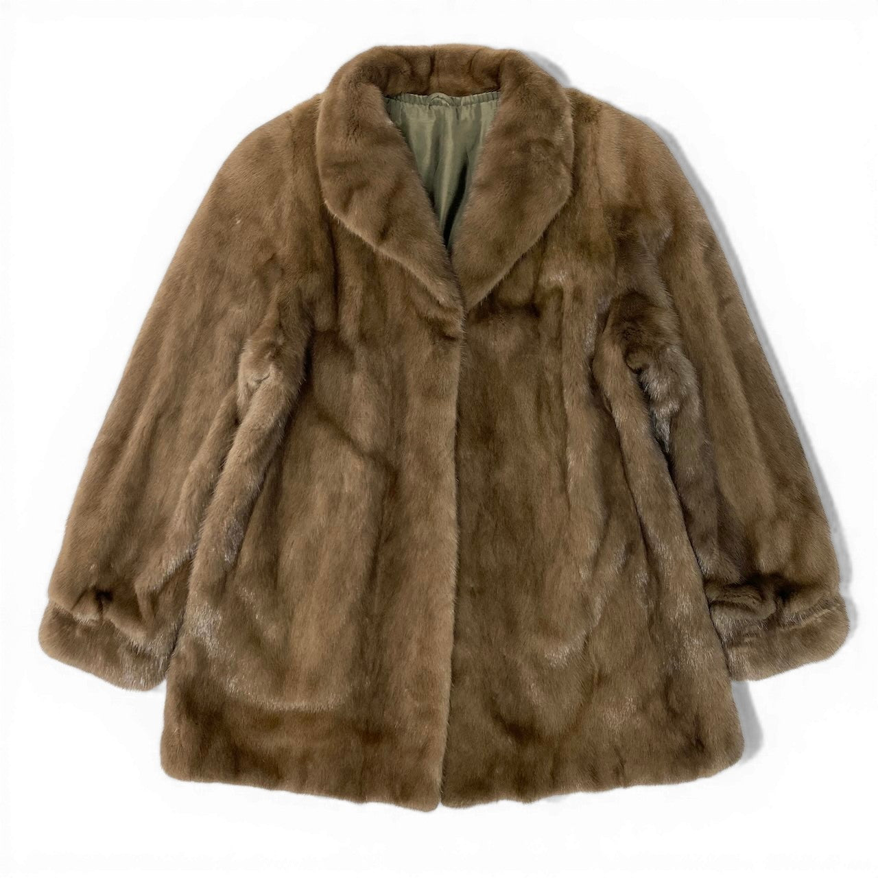 80d13 SAGA MINK サガミンク 銀サガ ブルーアイリスミンク ファーコート サイズ15 最高級本毛皮 Blue Iris Mink Fur Coatt18r
