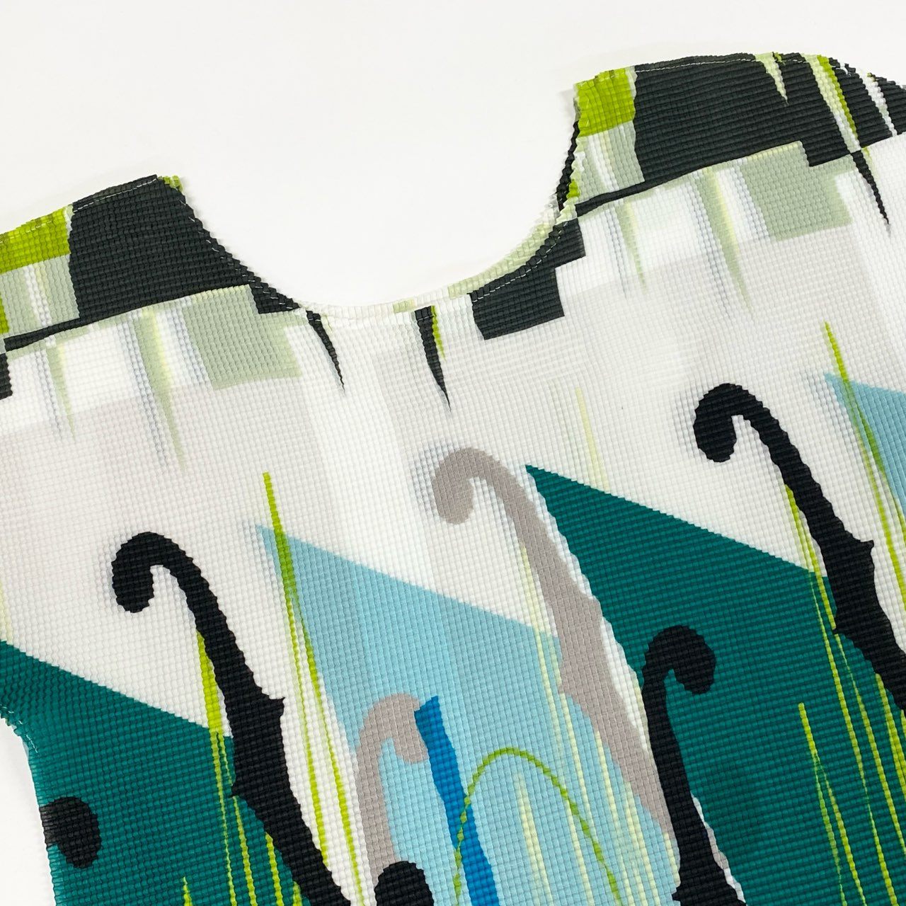 Ac2 ME ISSEY MIYAKE ミーバイ イッセイミヤケ プリーツシャツ Tシャツ カットソー フリー マルチカラー レディース トップスk02i