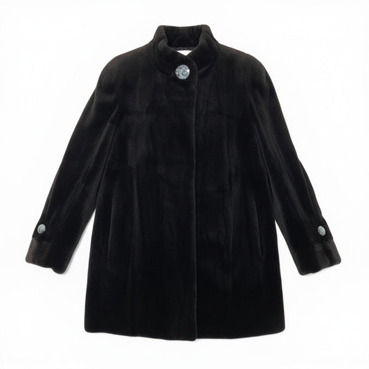 43d2 Altima アルティマ シェアードミンクコート 毛皮コート ダークミンク アウター Fサイズ ダークブラウン 毛皮 レディース 女性用k02i