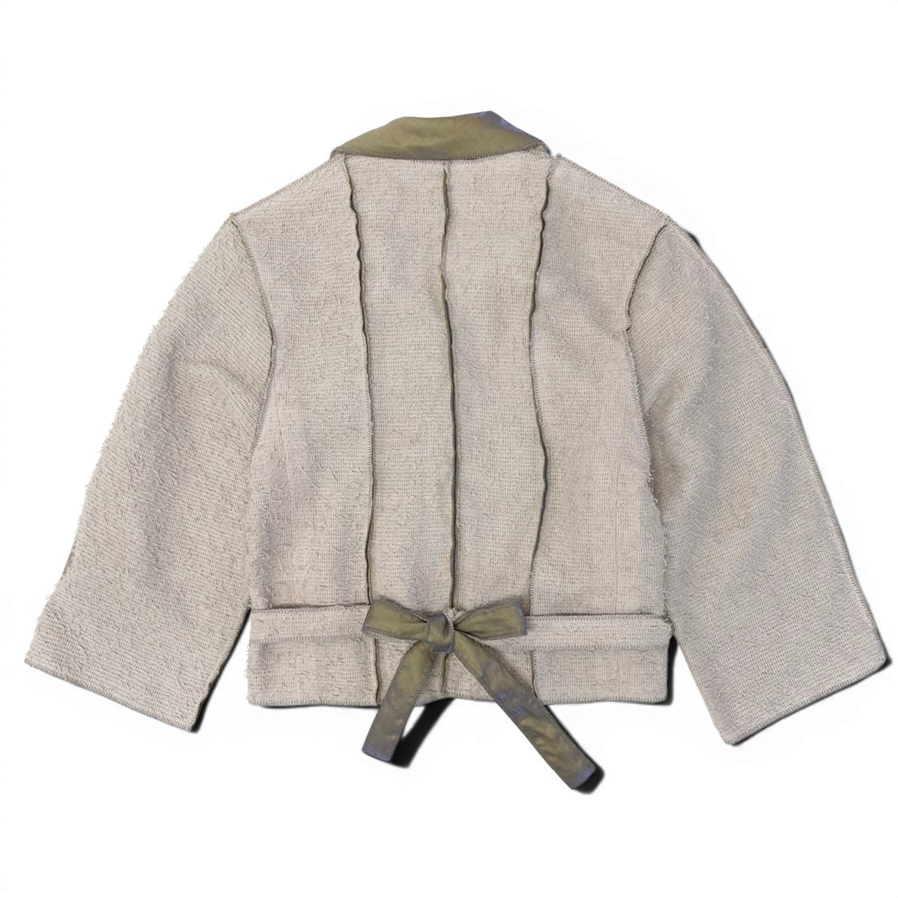 Cf9 CHANEL 1999年 ツイードジャケット フランス製 P13216 34サイズ ベージュ ポリエステル100％ レディース 女性用u02t