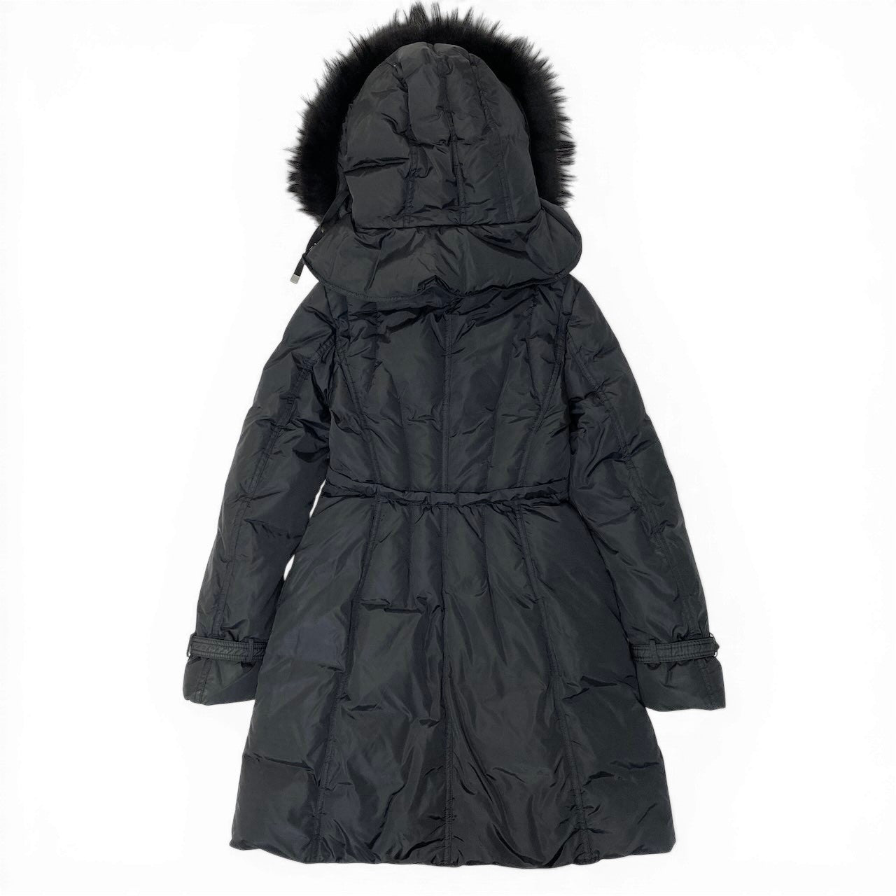 57d5 MONCLER モンクレール PHALANGERE ファランジェール ロングダウンコート サイズ00 ブラック Down Long Coat 女性用t18r