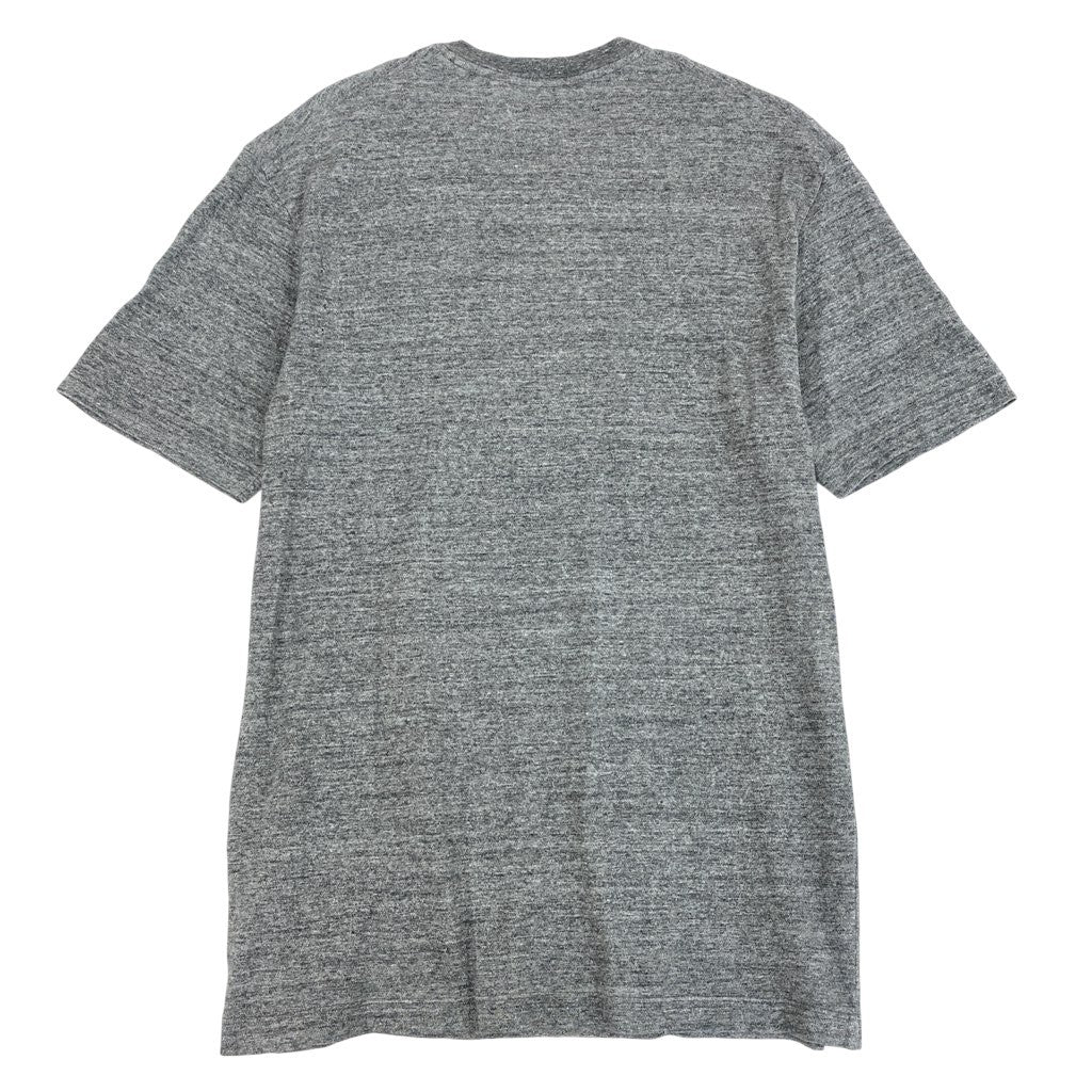 13l27【美品】DSQUARED2 ディースクエアード 半袖Tシャツ  ロゴ ペンキペイント ダメージ加工 限定版 イタリア製 Lサイズ グレー コットン100％ メンズo07t