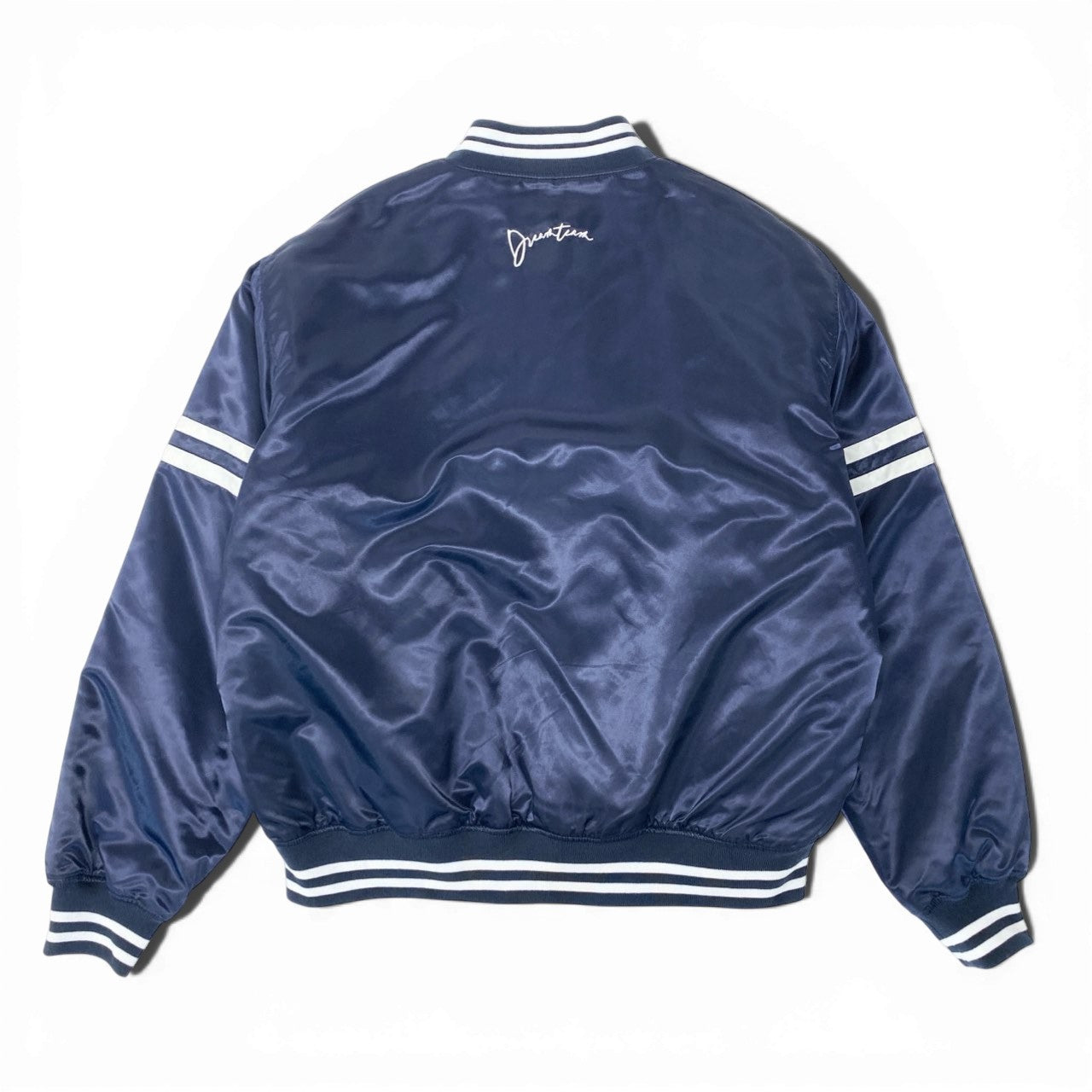 42b27 DREAMTEAM ドリームチーム スタジャン ボンバージャケット サイズL ネイビー メンズ アウター ブルゾン スタジアムジャンパーk02i