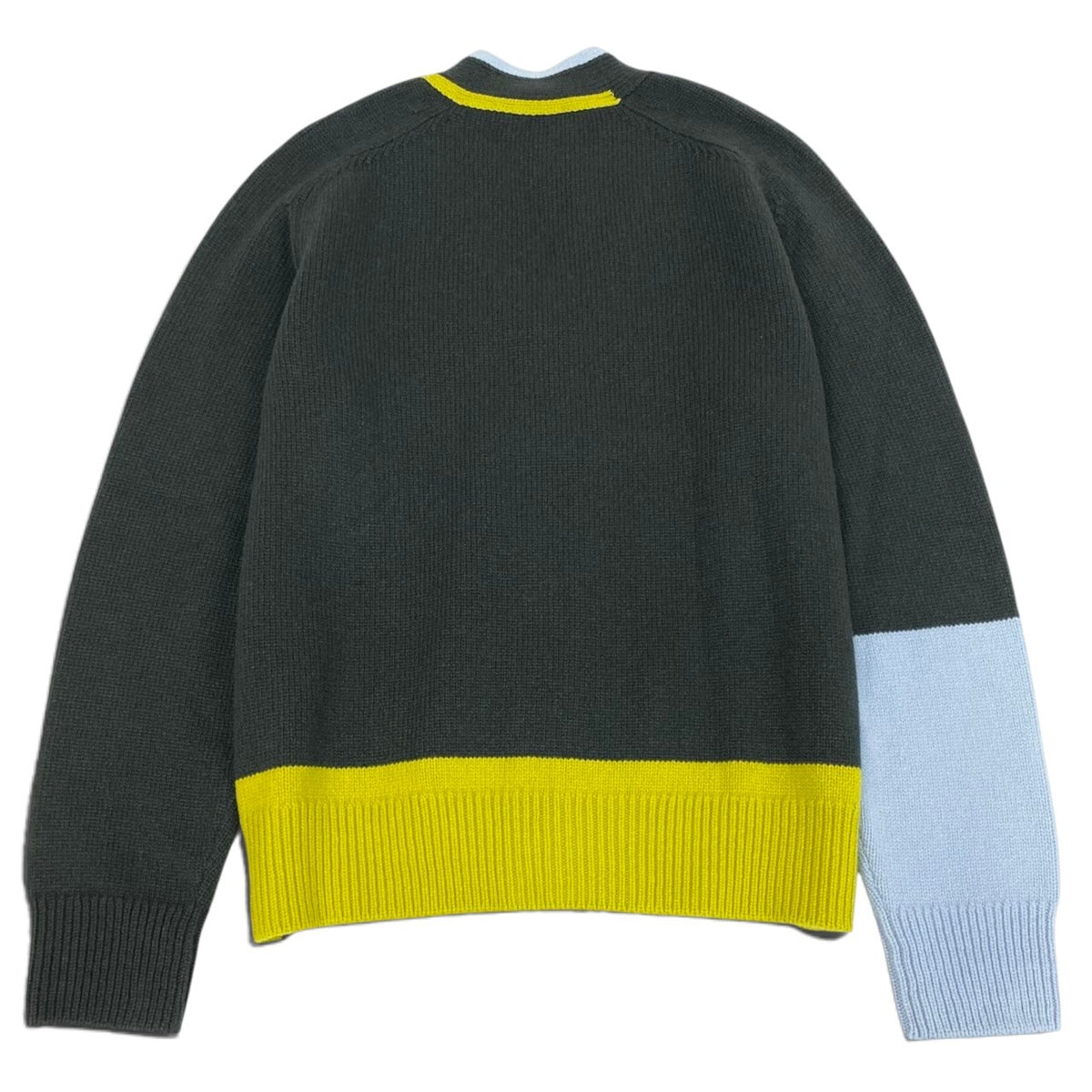 71i15 《未使用品》 HERMES エルメス 22AW タングラム ストライプ カーディガン トップス XXL マルチカラー カシミヤ100 メンズu02t