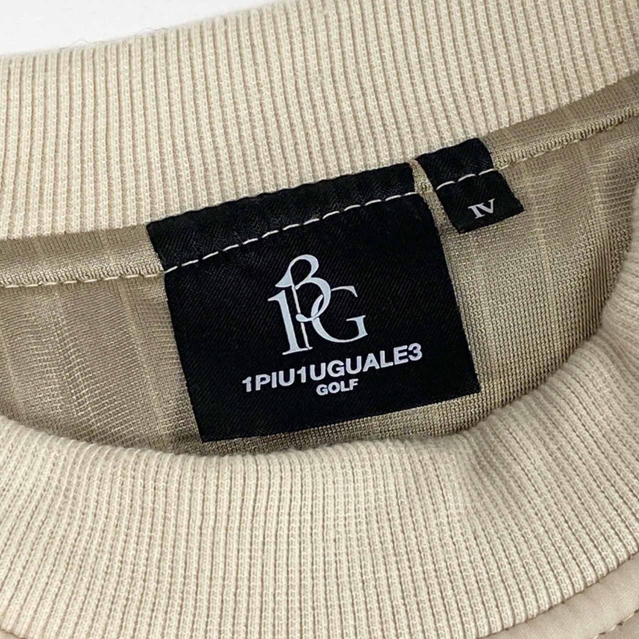 68L11 1PIU1UGUALE3 GOLF ウノピュウノウグァーレトレ ゴルフ 中綿ジャケット ブルゾン アウター GRB025 4 ベージュ系 ポリエステル メンズ 男性用 ゴルフウェアu02t