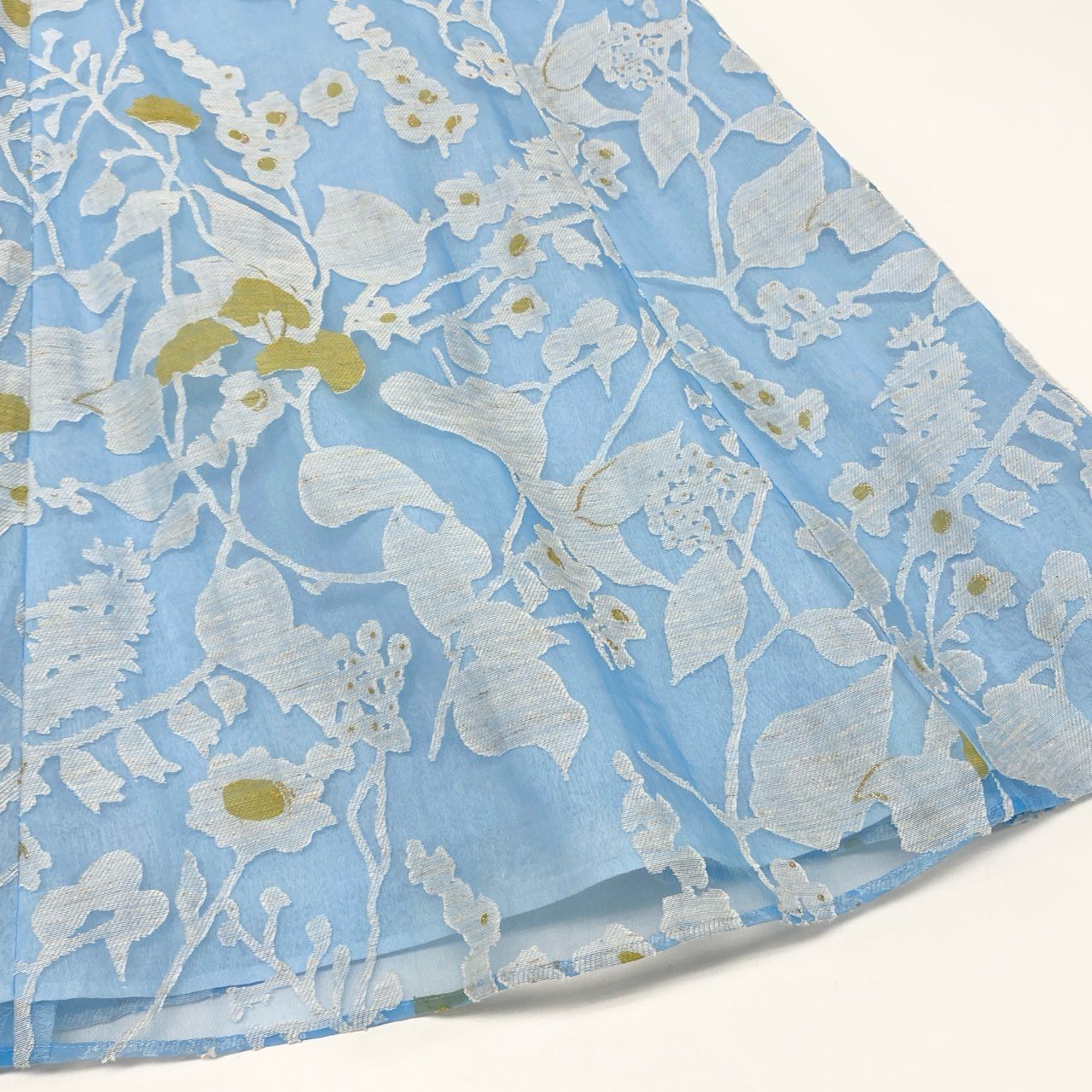 47k5 TOCCA トッカ LAKESHORE ドレス ノースリーブワンピース フラワーモチーフ 花柄 洗える○ レディース 女性用 OPTOHM0540 2 ライトブルーo07t