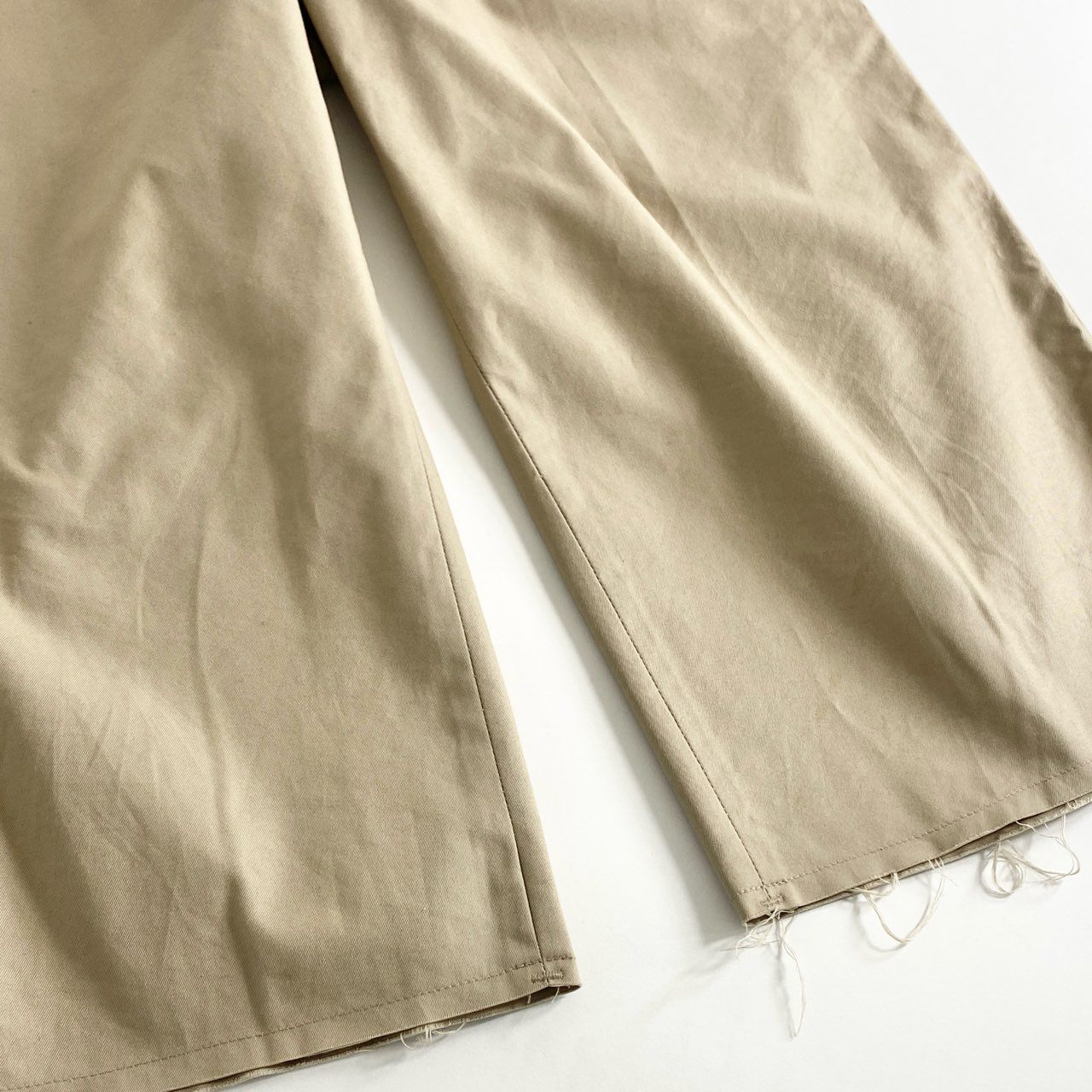 57e11 FACETASM ファセッタズム BMX CUT OFF CHINO PANTS カットオフ チノパンツ ボトムス MRC-PT-M02 3 ベージュ コットン 日本製