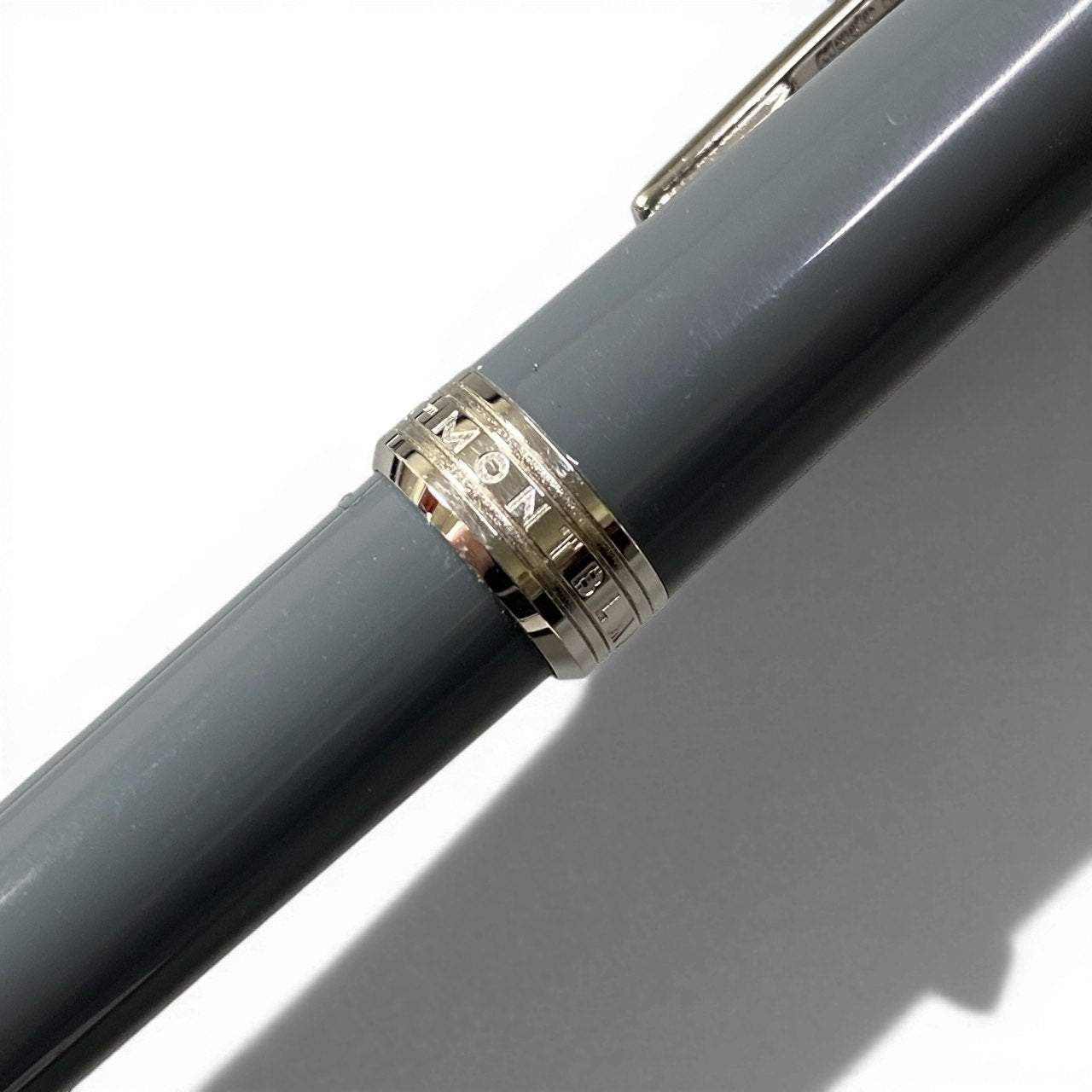 d20 《極美品》 MONBLANC モンブラン PIX ツイスト式 ボールペン グレー 予備インク 2本付 希少カラー 筆記具t18r
