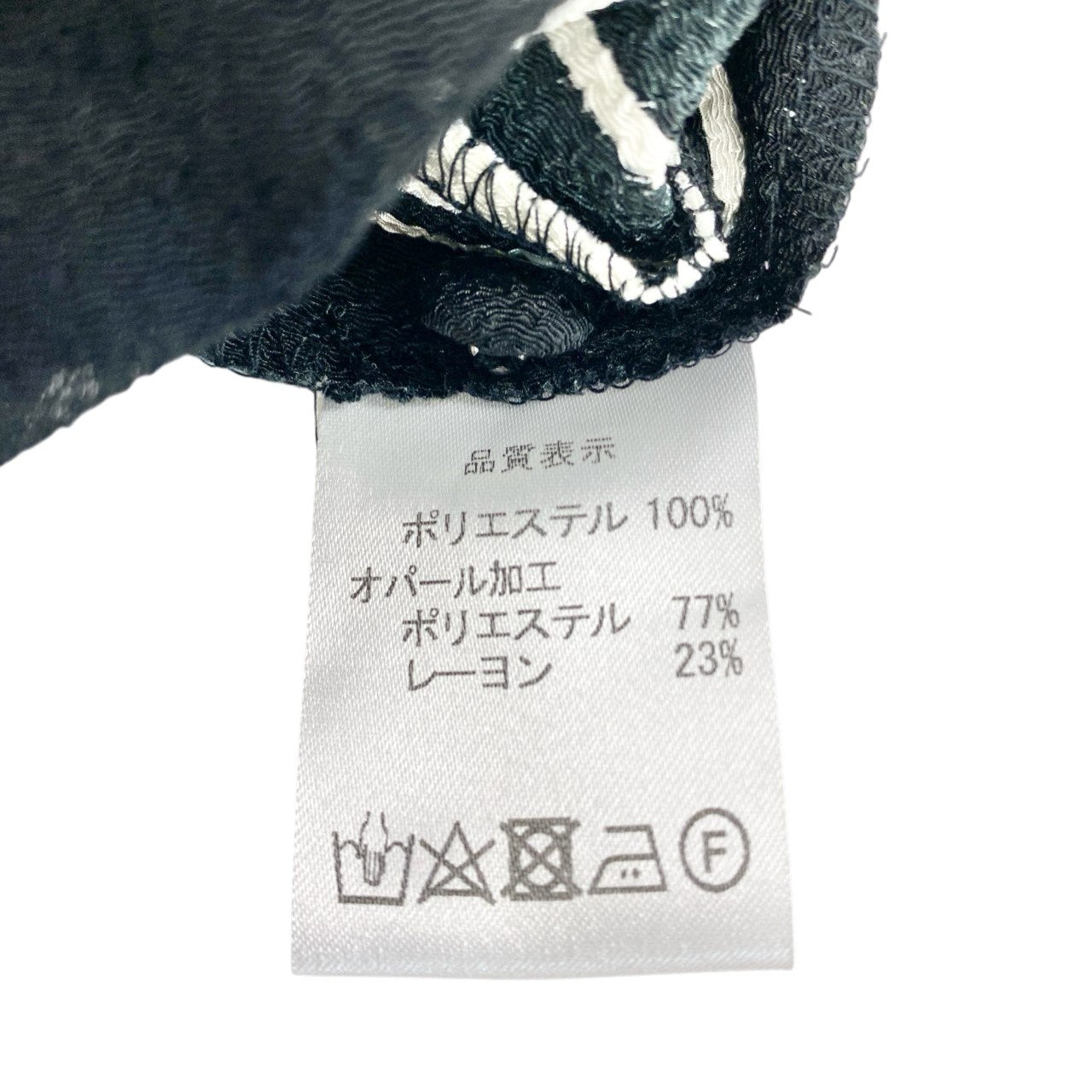 38c3 【美品】 SHISENDO TOMO COLLECTION 詩仙堂 スクエアネック 五分袖ワンピース ロングワンピース 総柄 ちりめん レディース 女性服 ブラック ホワイトu02t