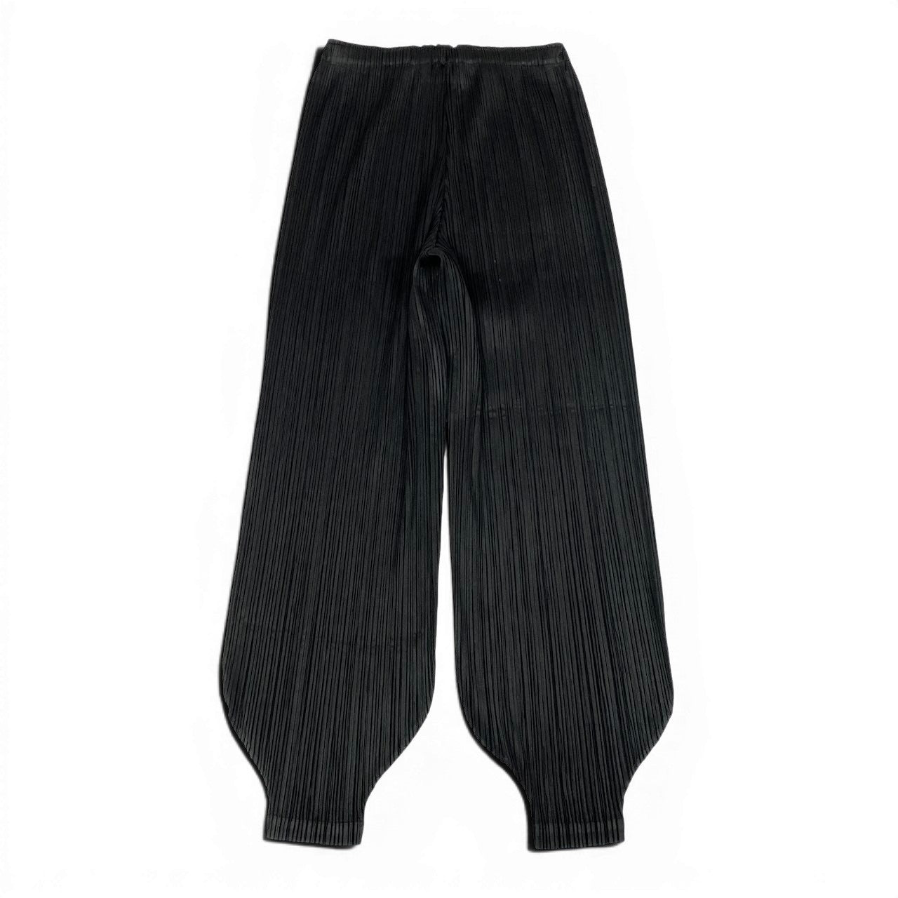e1 【美品】PLEATSPLEASE ニッカポッカパンツ プリーツパンツ 日本製 PPP13-JF184 1サイズ ブラック ポリエステル100％ レディース 女性用ta1