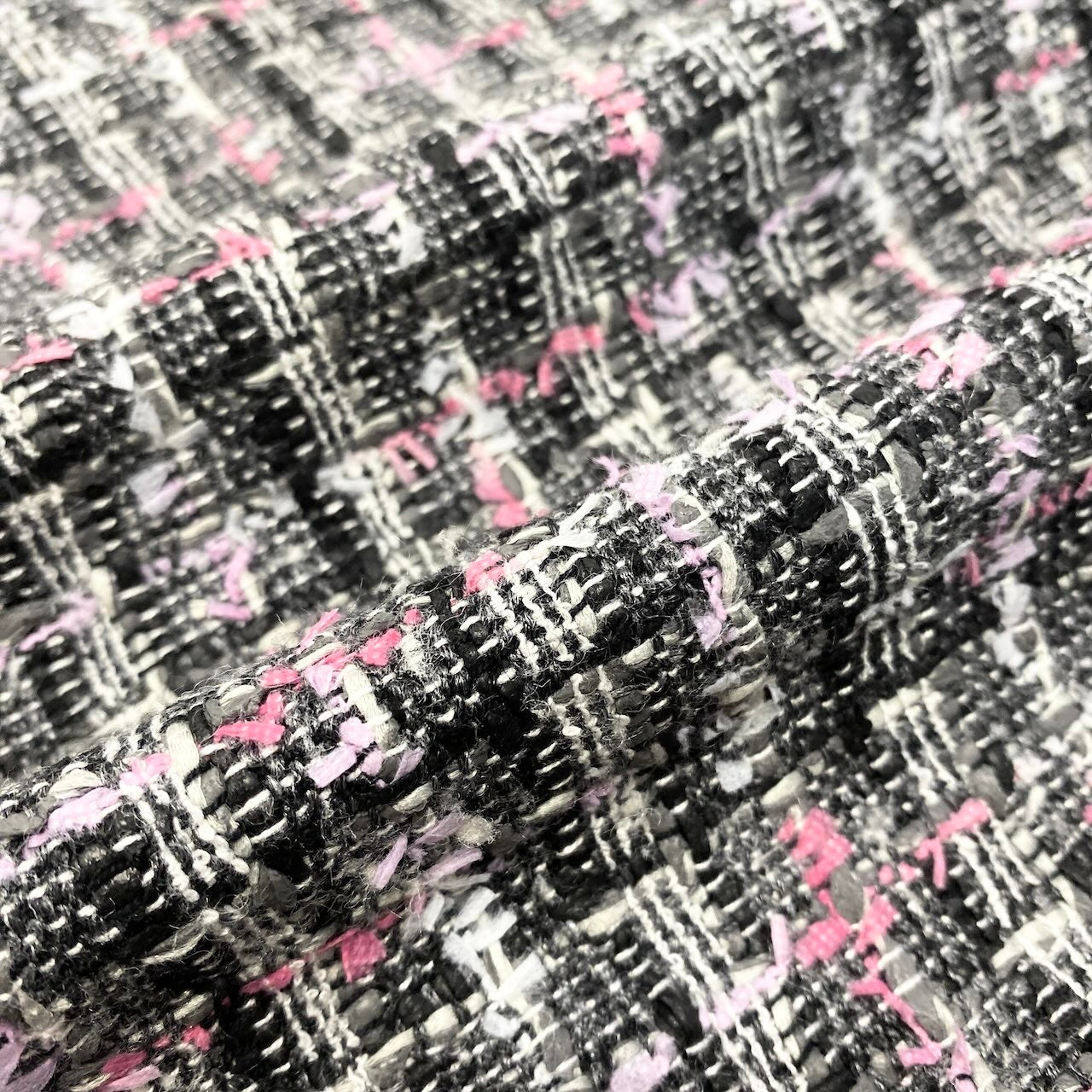 46e11 CHANEL シャネル 2007SS ジップアップツイードジャケット ノーカラージャケット P30546W03870 B3156 38サイズ マルチカラー レディース 女性用ta1