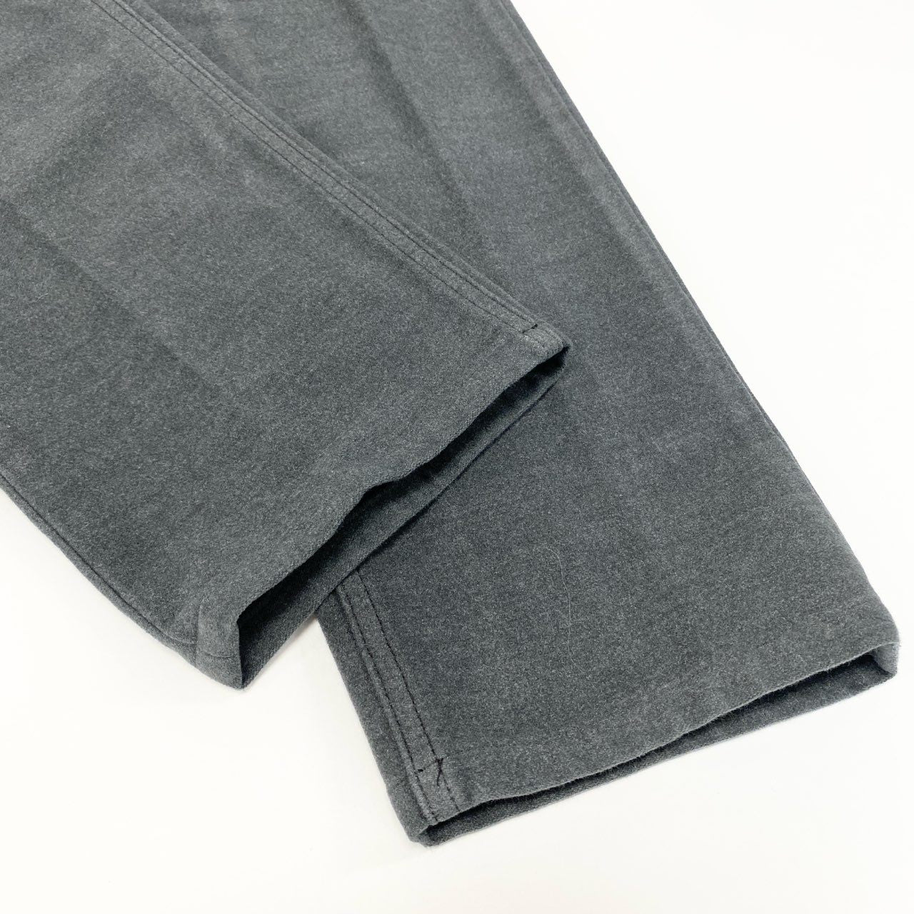 11i16 Ermenegildo Zegna エルメネジルドゼニア ５ポケット スラックスパンツ テーパードパンツ ボトムス レザーパッチ 30 グレー メンズ スリムフィットu02t