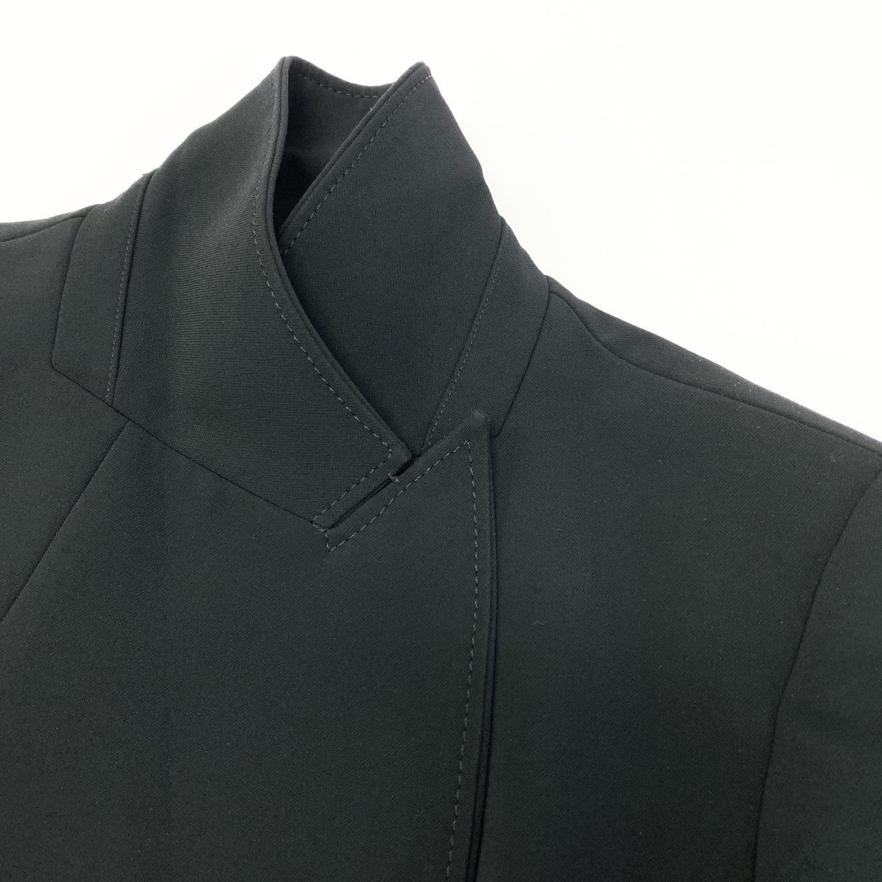68c9 【美品】 FOXEY NEW YORK COLLECTION フォクシーニューヨーク テーラードジャケット ダブルブレスト フォーマル 伸縮ストレッチ レディース女性服 37561 サイズ38 ブラックu02t