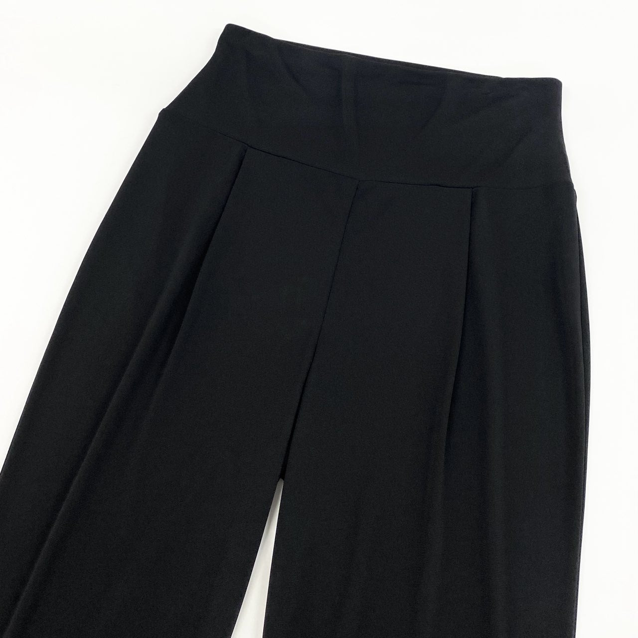 58f20 DAISY LIN for FOXEY デイジーリン フォクシー ハイウエスト ストレッチパンツ ゆったり サイズ42 ブラック レディース ボトム パンツ