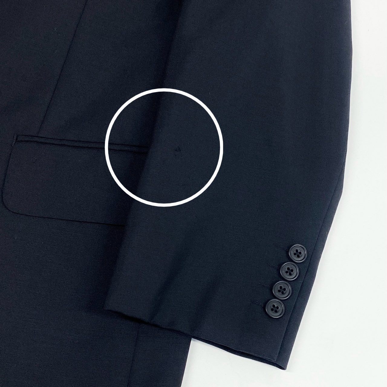 36l24 BURBERRY バーバリー スーツセットアップ  テーラードジャケット シングルジャケット スラックス  BB5サイズ ネイビー メンズo07t