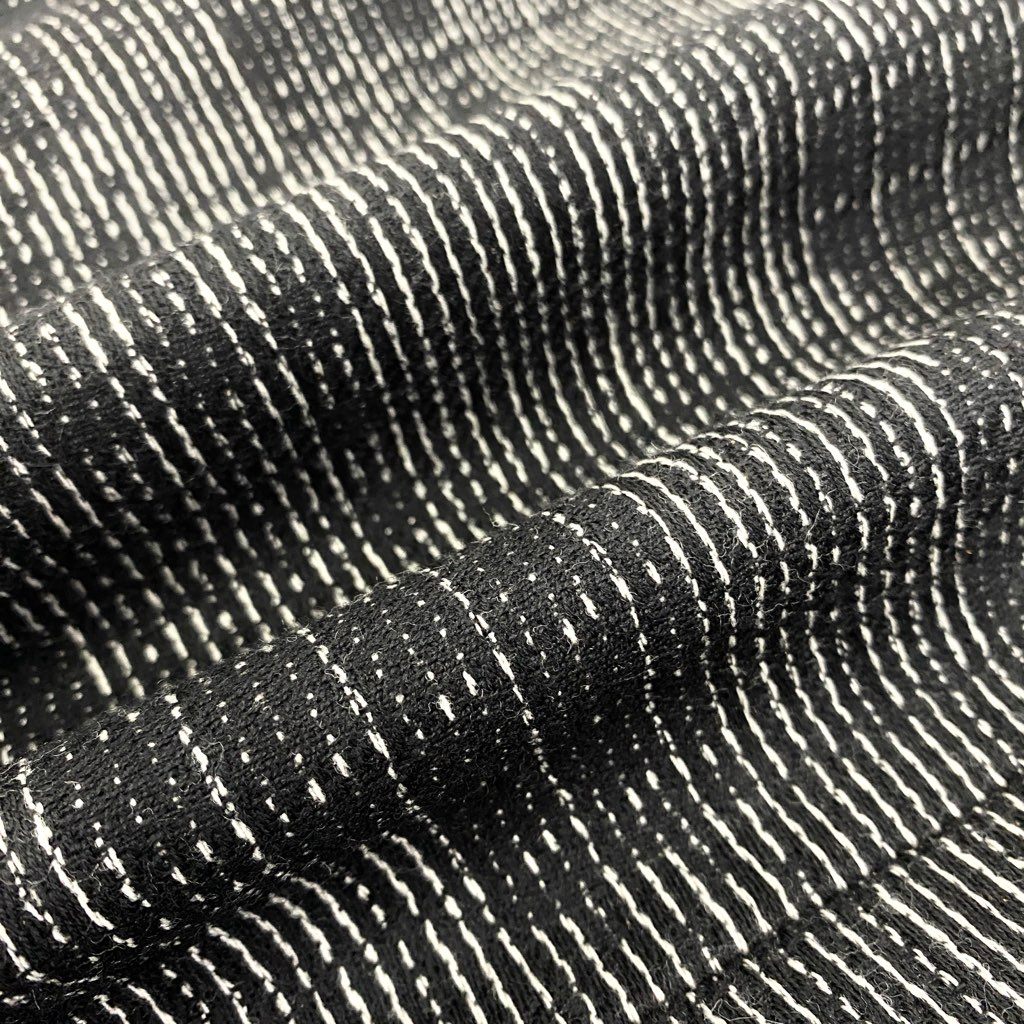 59L15 【美品】AKRIS アクリス ノーカラージャケット ウールジャケット アウター 40サイズ ブラック ホワイト ウール100％ レディースu02t