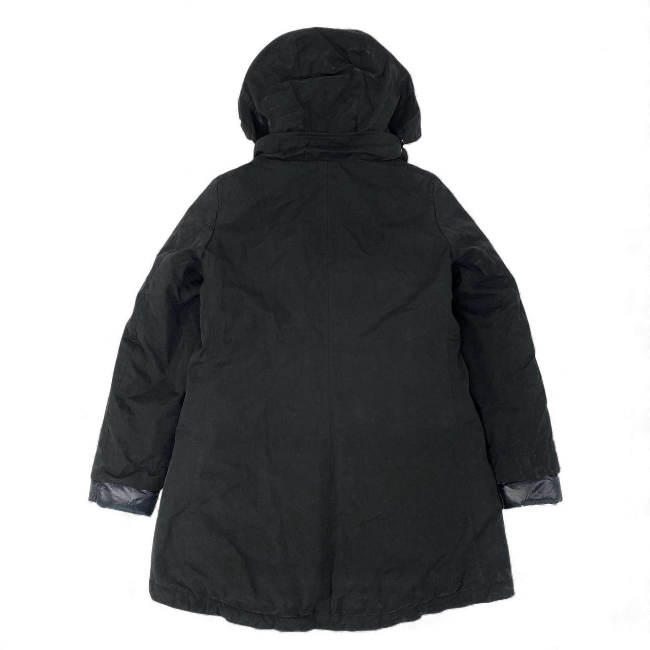 26L5 HERNO ヘルノ フード付き 3WAY ダウンコート サイズ44 ダークネイビー レイヤード風 女性服t18r