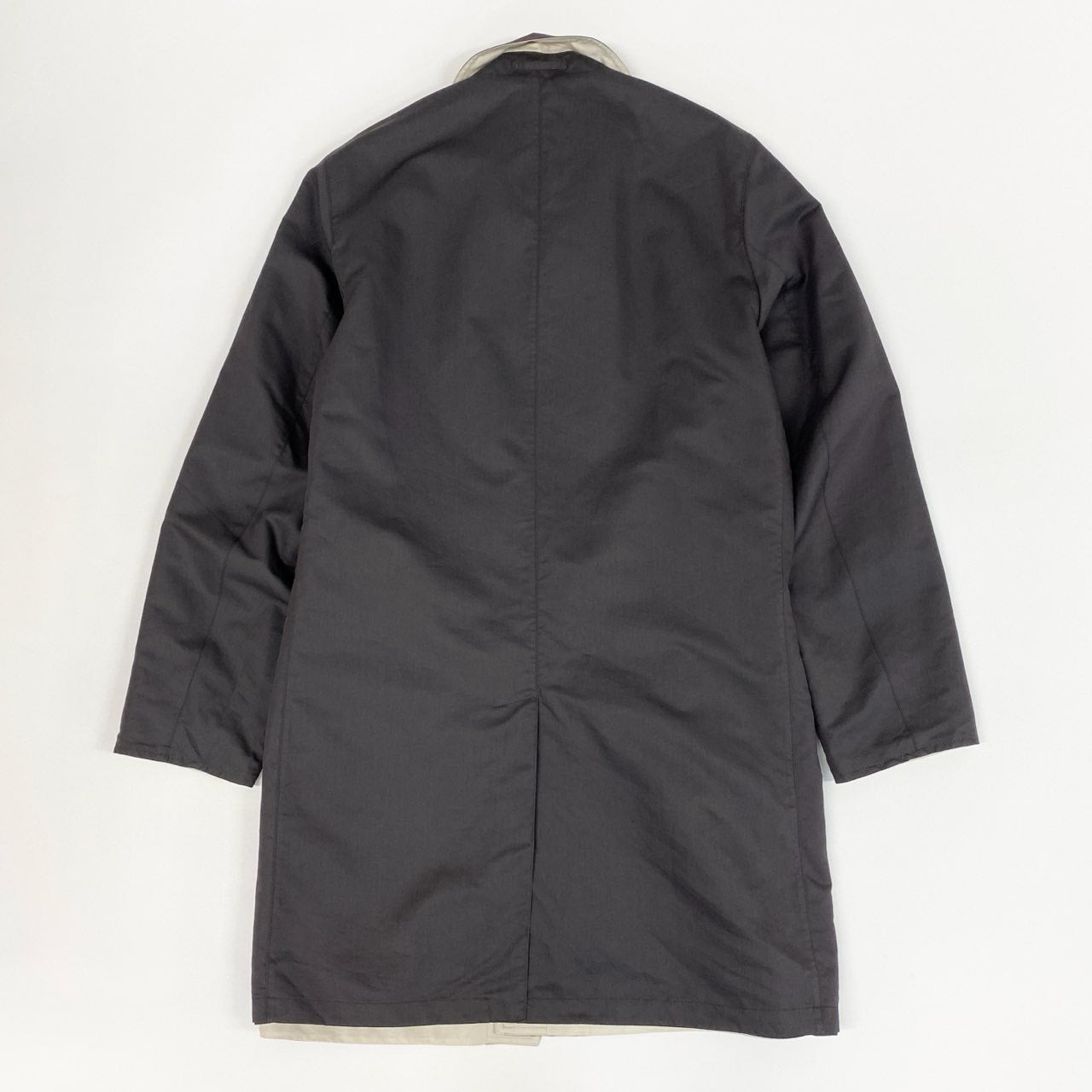 9j6 Kiton キトン キートン イタリア製 大きいサイズ リバーシブル ロングコート 56 XXXLサイズ ブラウン ベージュ メンズo07t