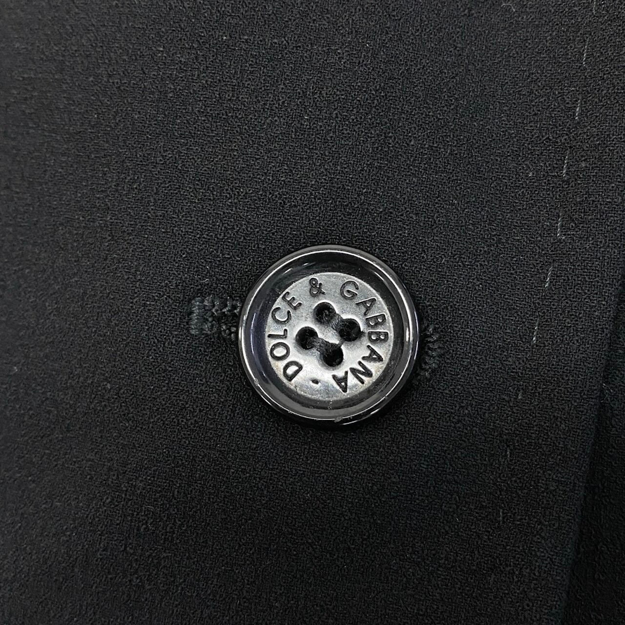 Ef9 【美品】DOLCE＆GABBANA スカートセットアップ ジャケット タイトスカート レオパード イタリア製 36サイズ ブラック レディース 女性用u02t