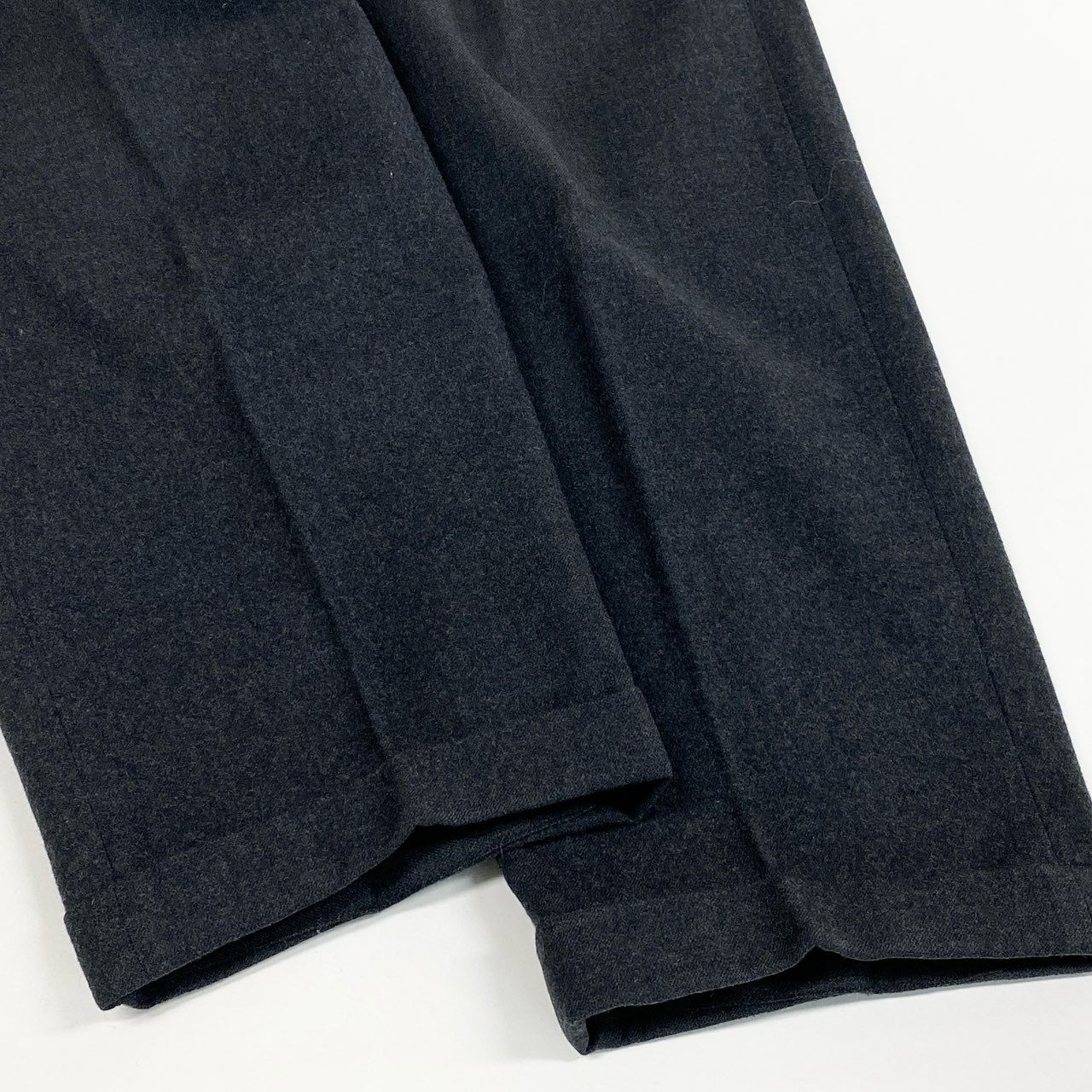 6L17 COMME des GARCONS HOMME PLUS コムデギャルソン オムプリュス スラックス パンツ ボトム AD1992 PP-05054M Mサイズ グレー ウール100％ メンズk02i