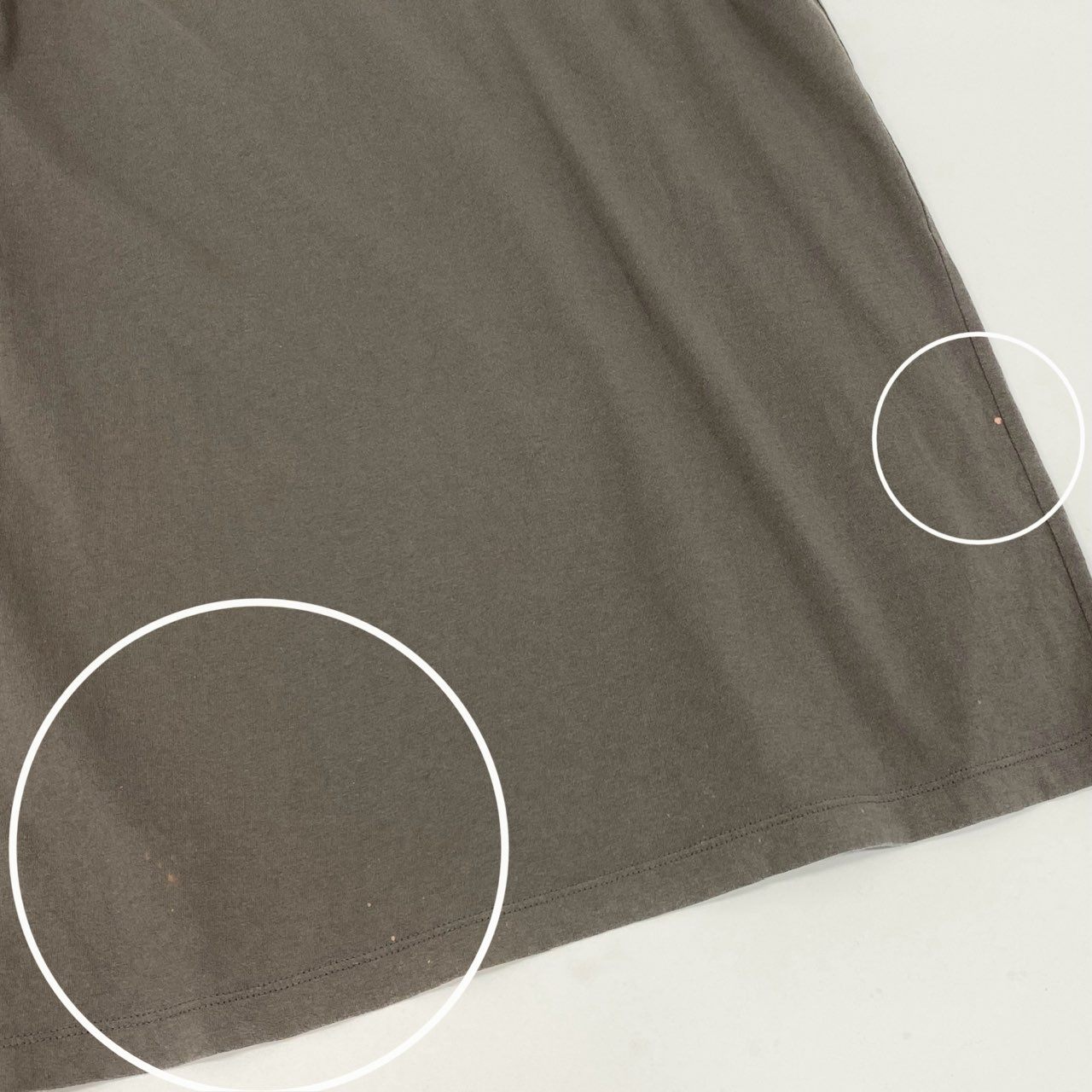 78i10 Maison Margiela メゾンマルジェラ 半袖Tシャツ カットソー トップス クルーネック S50GC0673 S カーキ系 コットン メンズ 2022年k02i