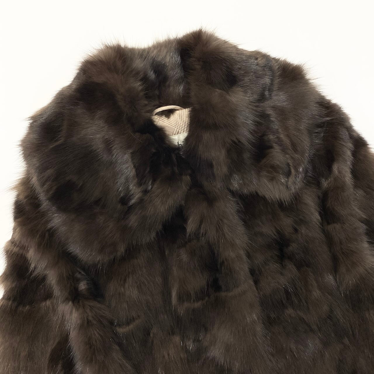 E Josephine ジョセフィーヌ ショートファージャケット 毛皮ジャケット ミンクコート 9サイズ ダークブラウン 毛皮 レディース 女性用nu1