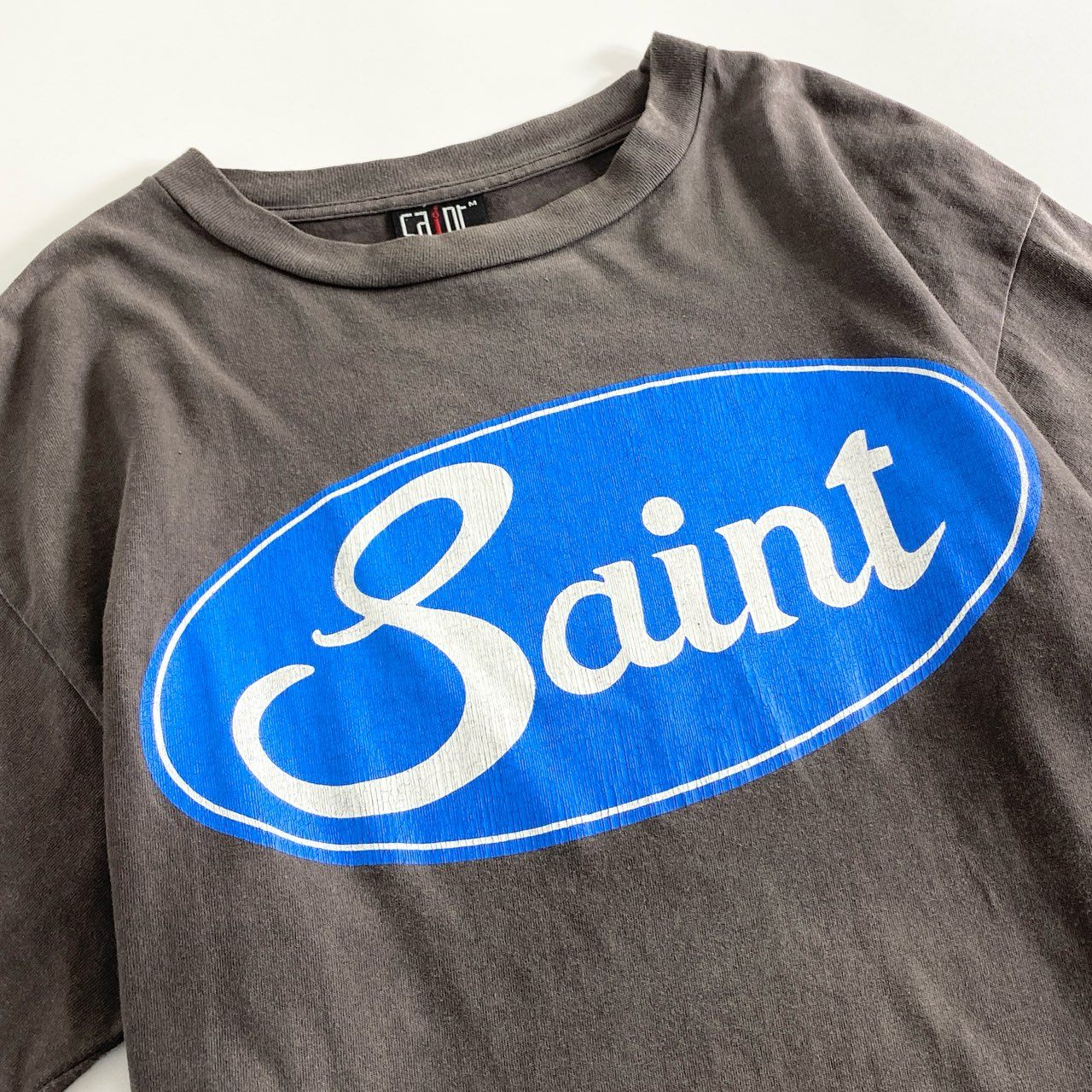 60e11 SAINT MICHAEL セントマイケル Ford Tee LS TEE TWAR BLACK 長袖Tシャツ カットソー プリ –  VALUE STOCK MALL